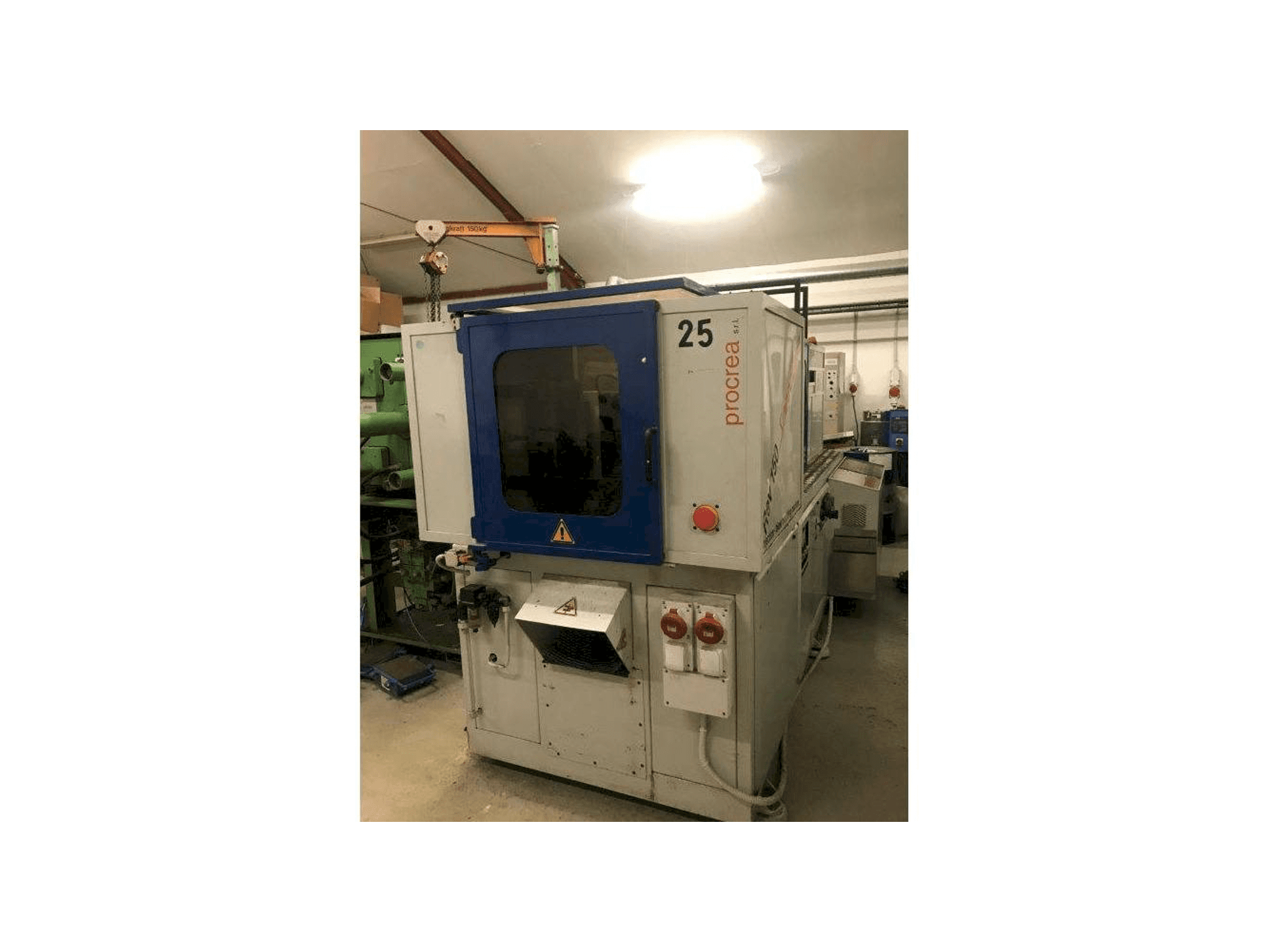 Prikaz stroja Procrea REV 150 S sprijeda