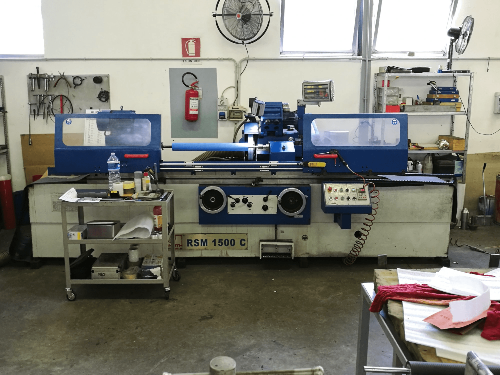 Prikaz stroja KNUTH RSM 1500 C sprijeda