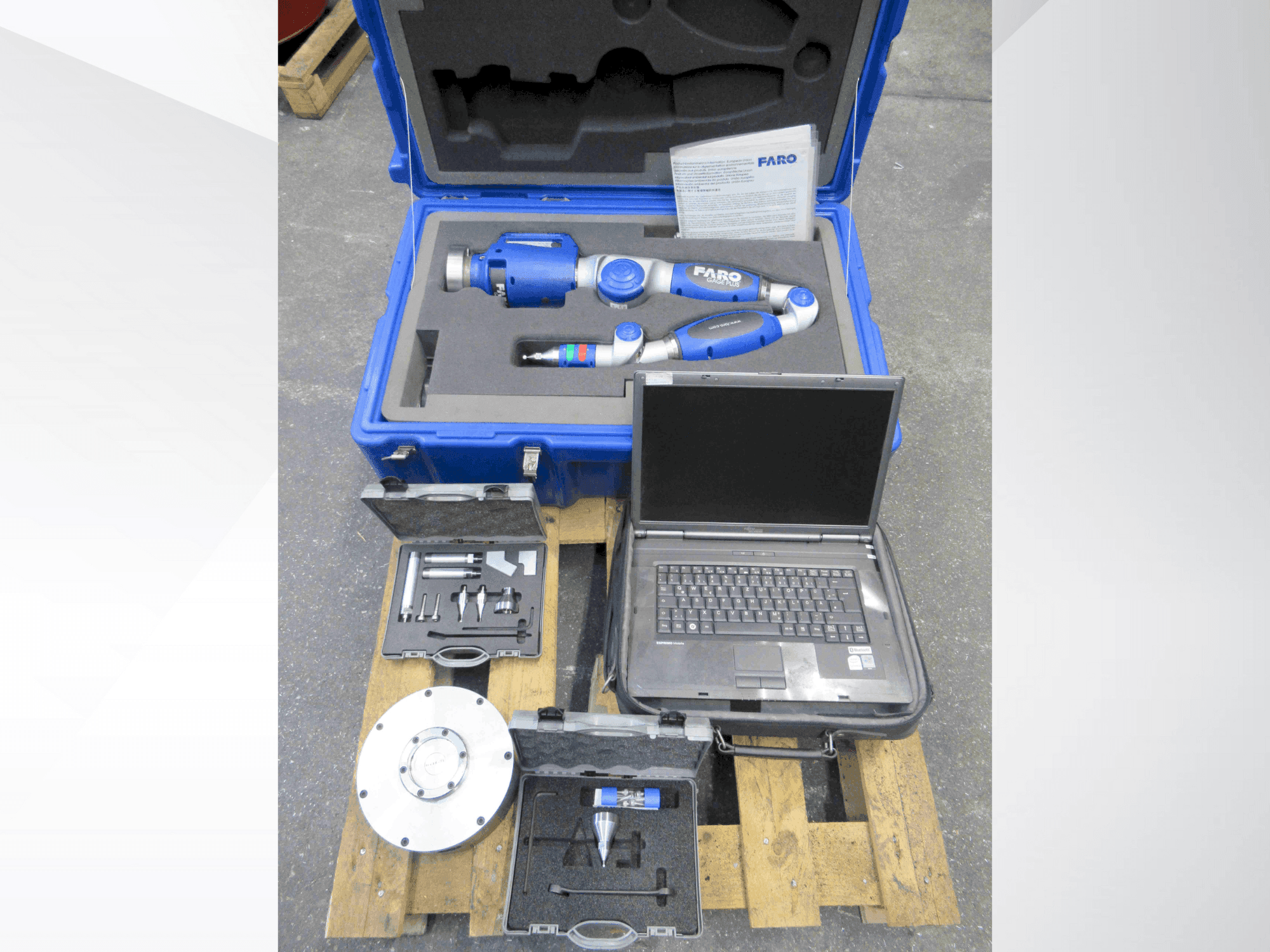 Prikaz stroja Faro F04 sprijeda