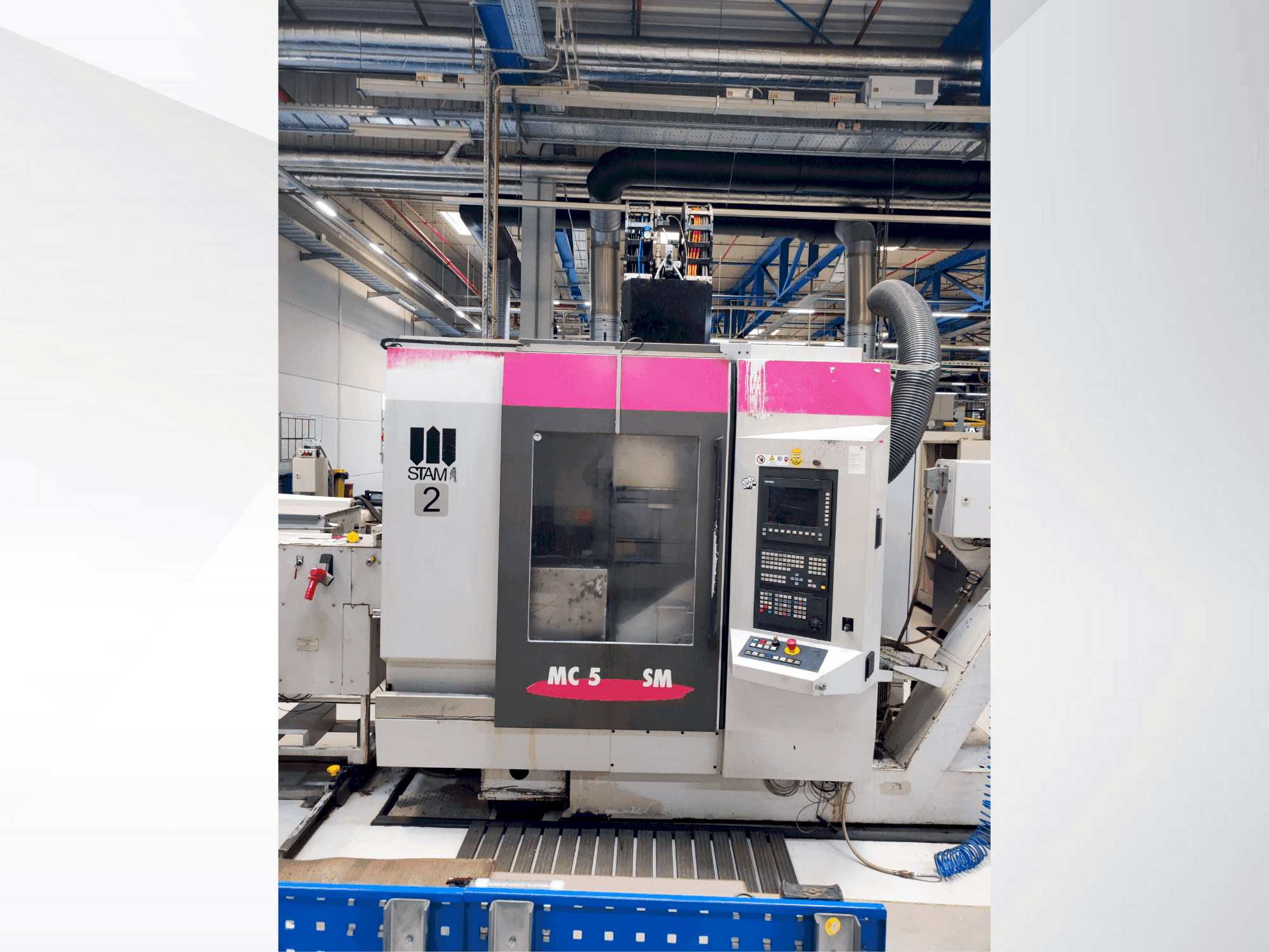 Prikaz stroja STAMA MC 531/SINGLE sprijeda