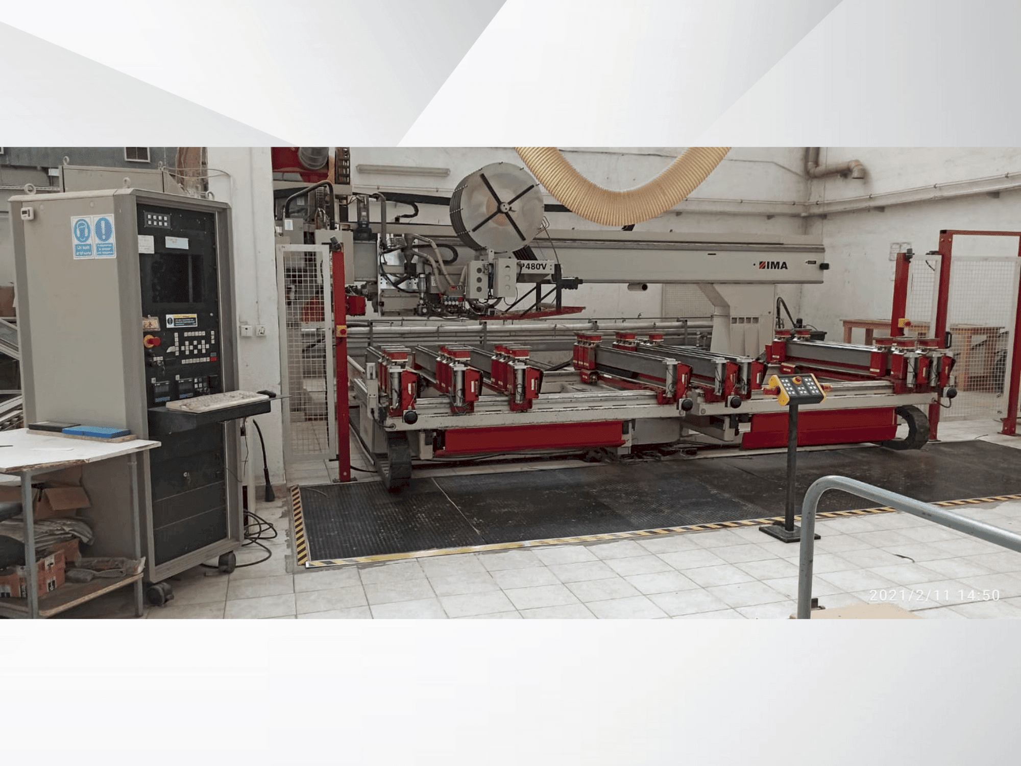 Prikaz stroja IMA BIMA P480V 180/480 sprijeda