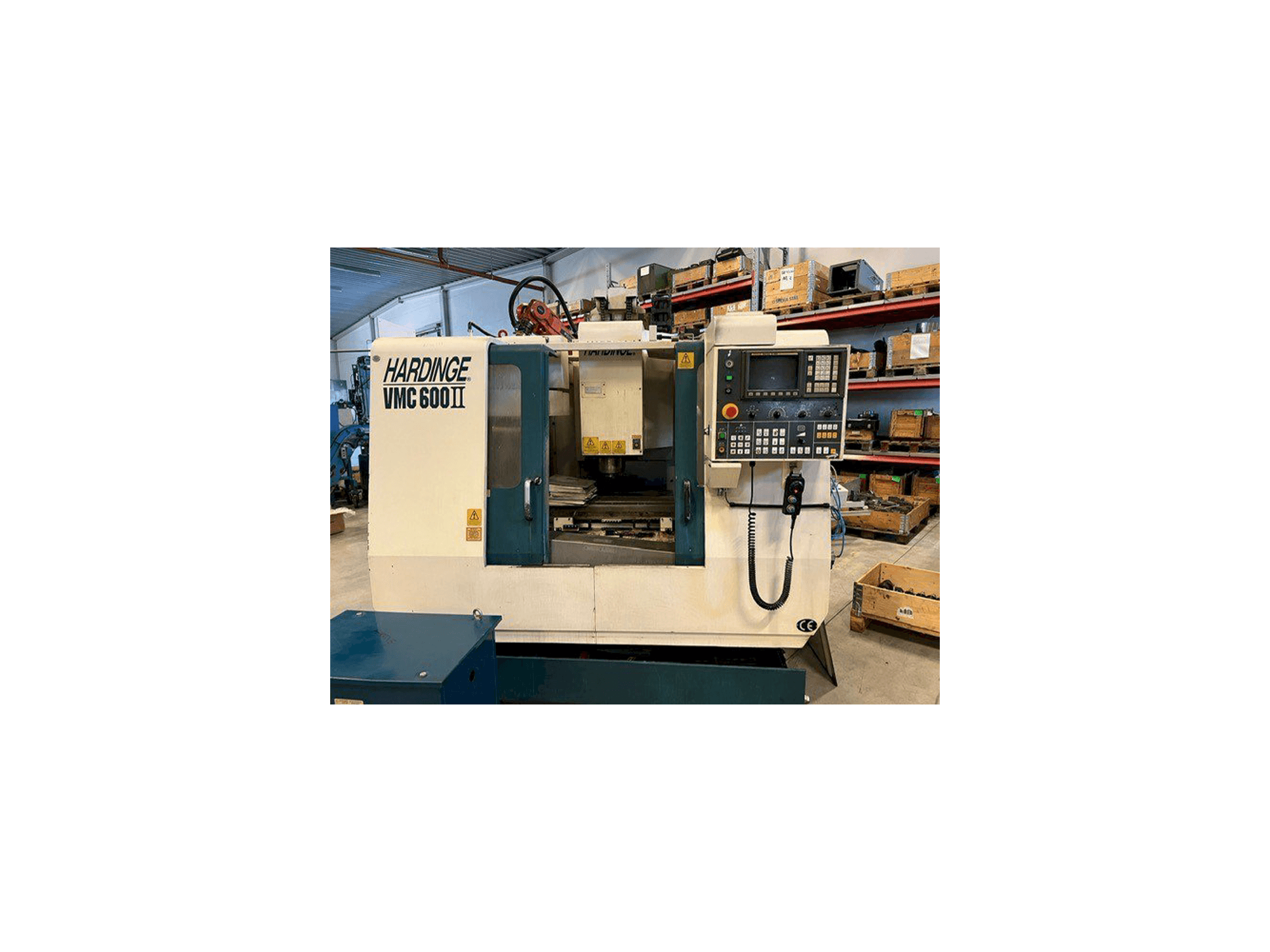 Prikaz stroja HARDINGE VMC 600II sprijeda