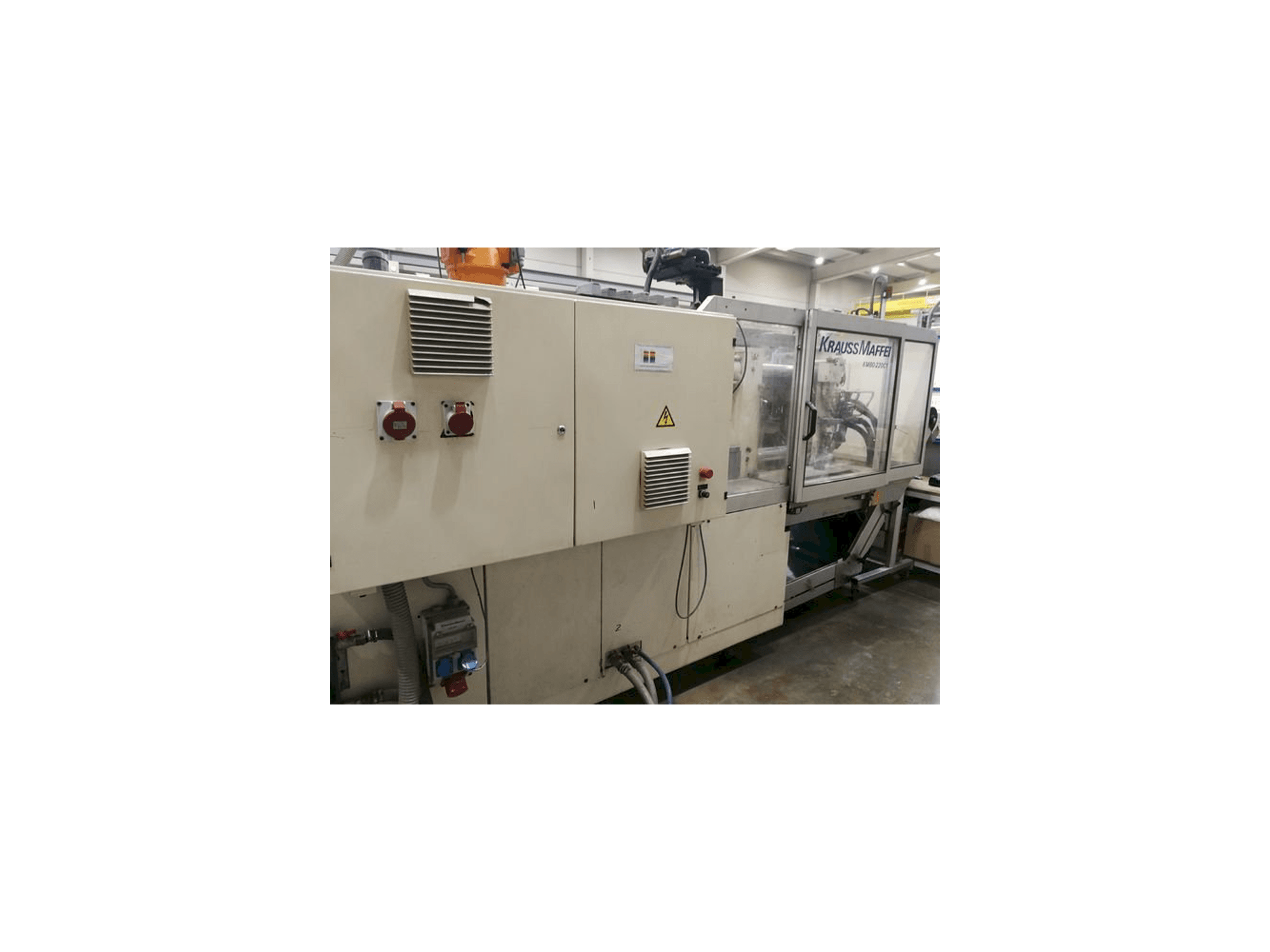 Prikaz stroja Krauss Maffei 80/220 C1 sprijeda