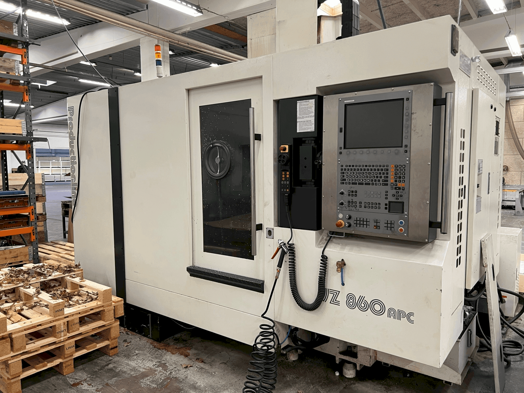 Prikaz stroja WEMAS VZ 860 APC sprijeda