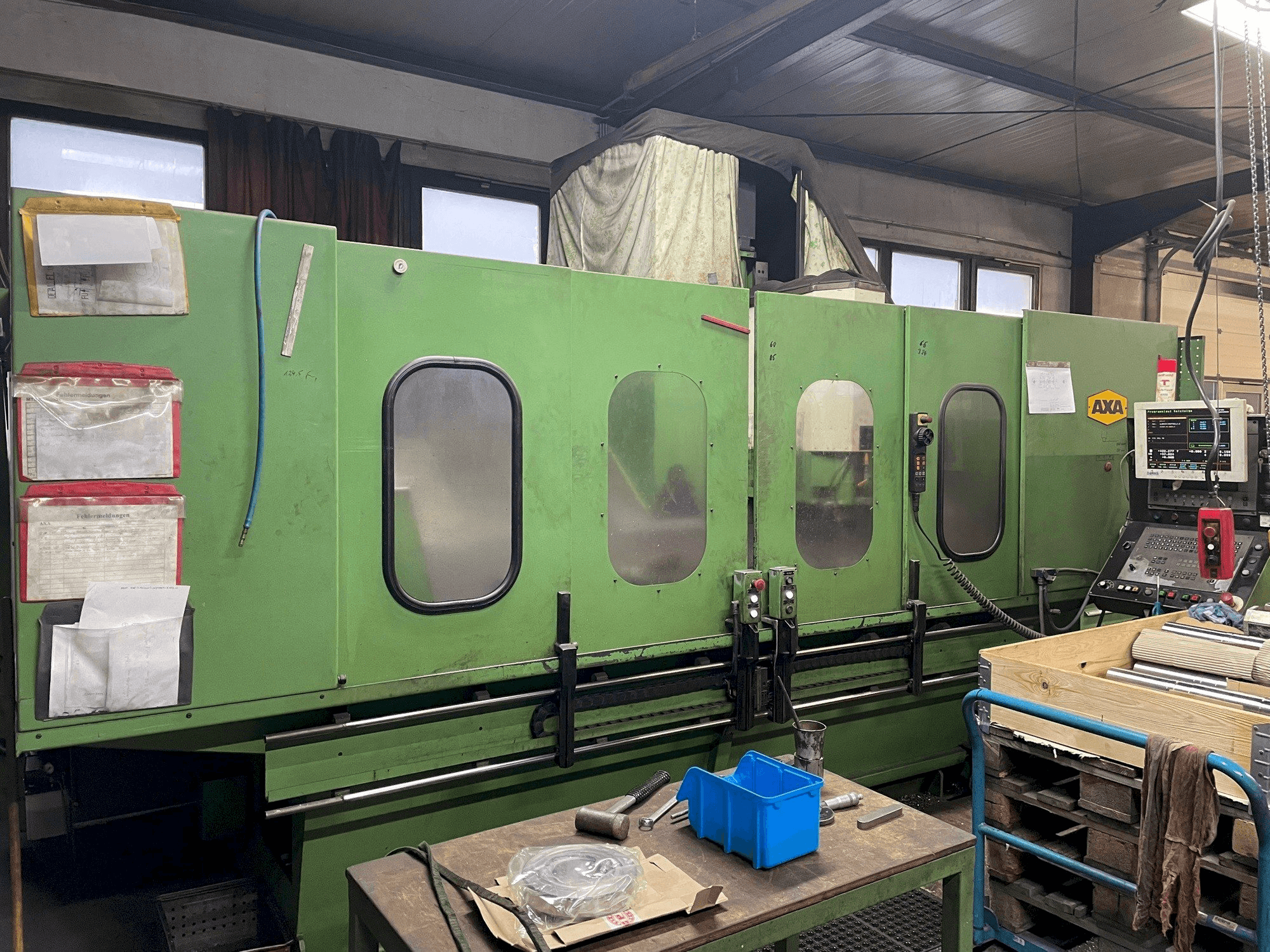 Prikaz stroja AXA VSC 2 sprijeda