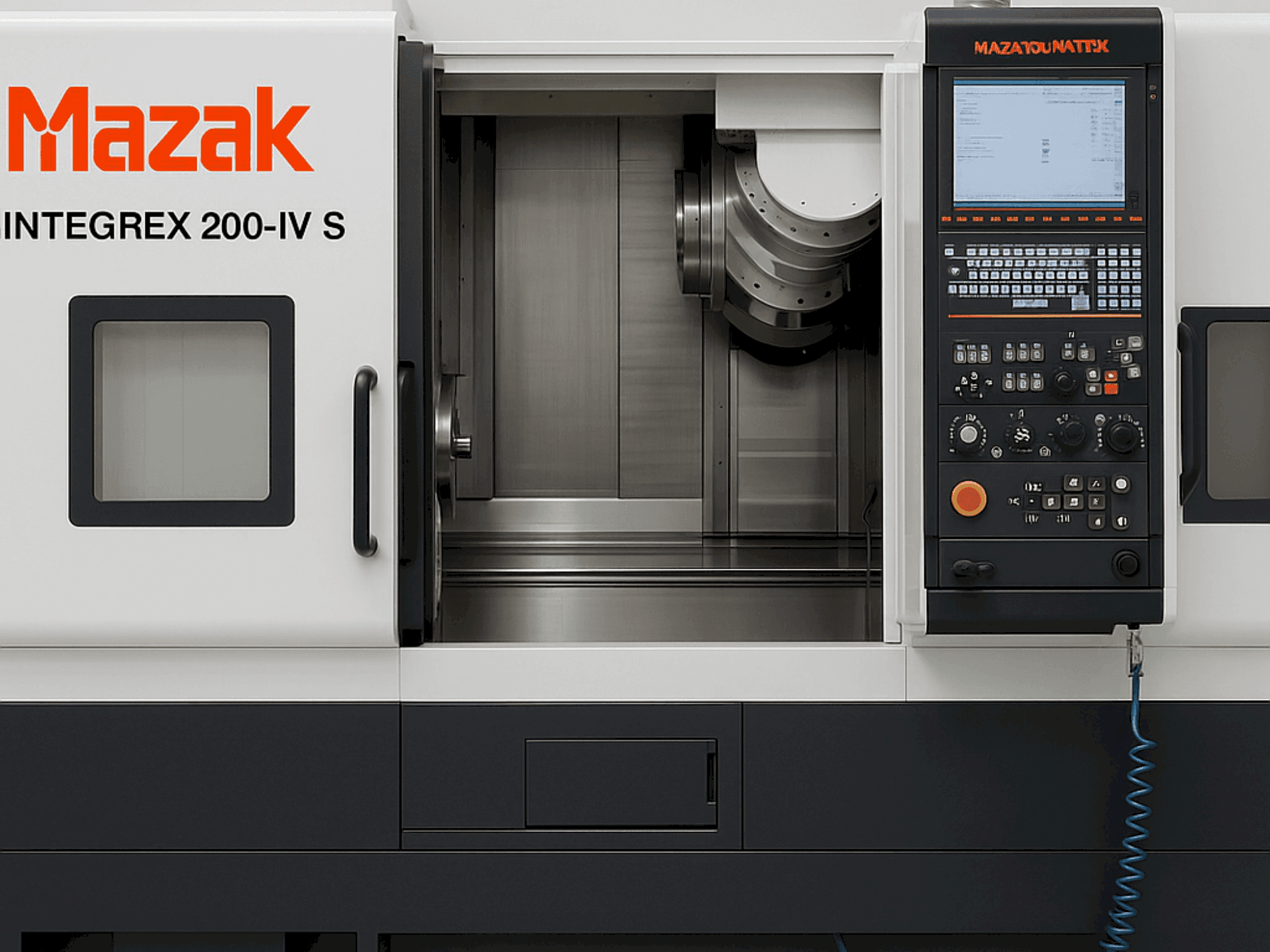 Prikaz stroja Mazak Integer 200-IV S x 1000 sprijeda