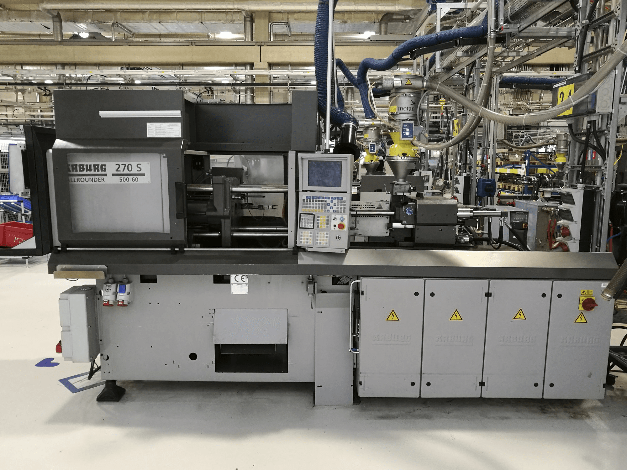 Prikaz stroja Arburg 270S 500-60 sprijeda