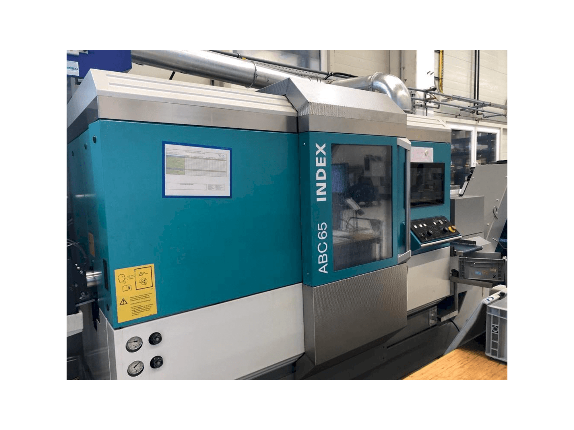 Prikaz stroja Index ABC65 sprijeda