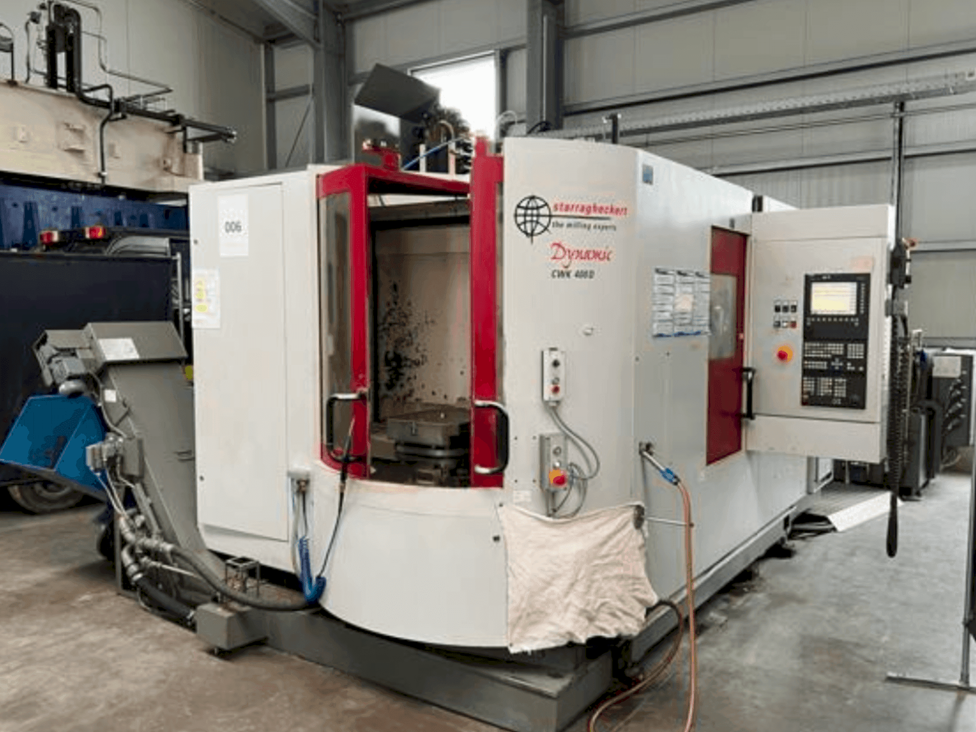 Prikaz stroja Starrag Heckert Dynamic CWK 400D sprijeda