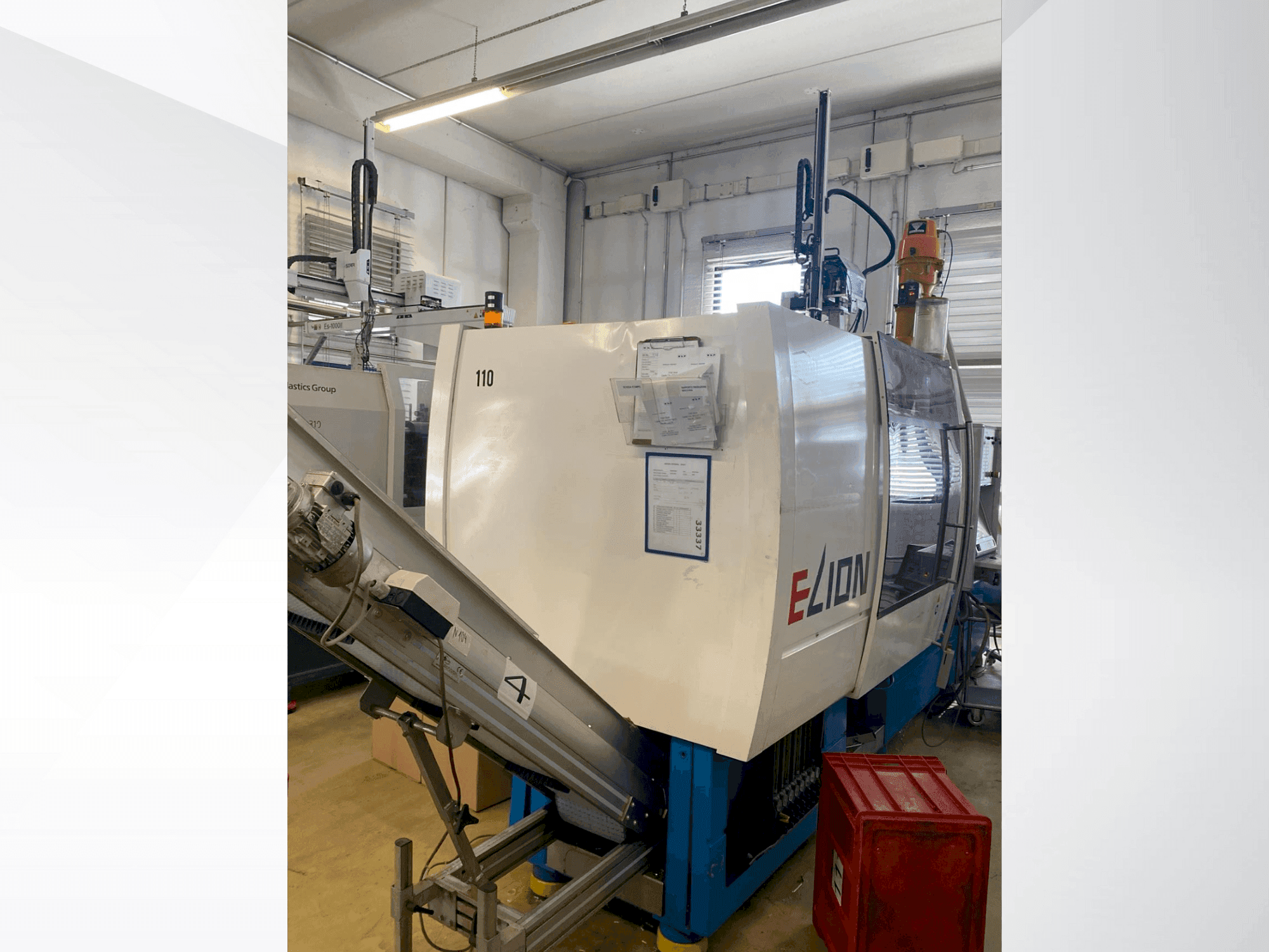 Prikaz stroja Netstal ELION 800-270F sprijeda