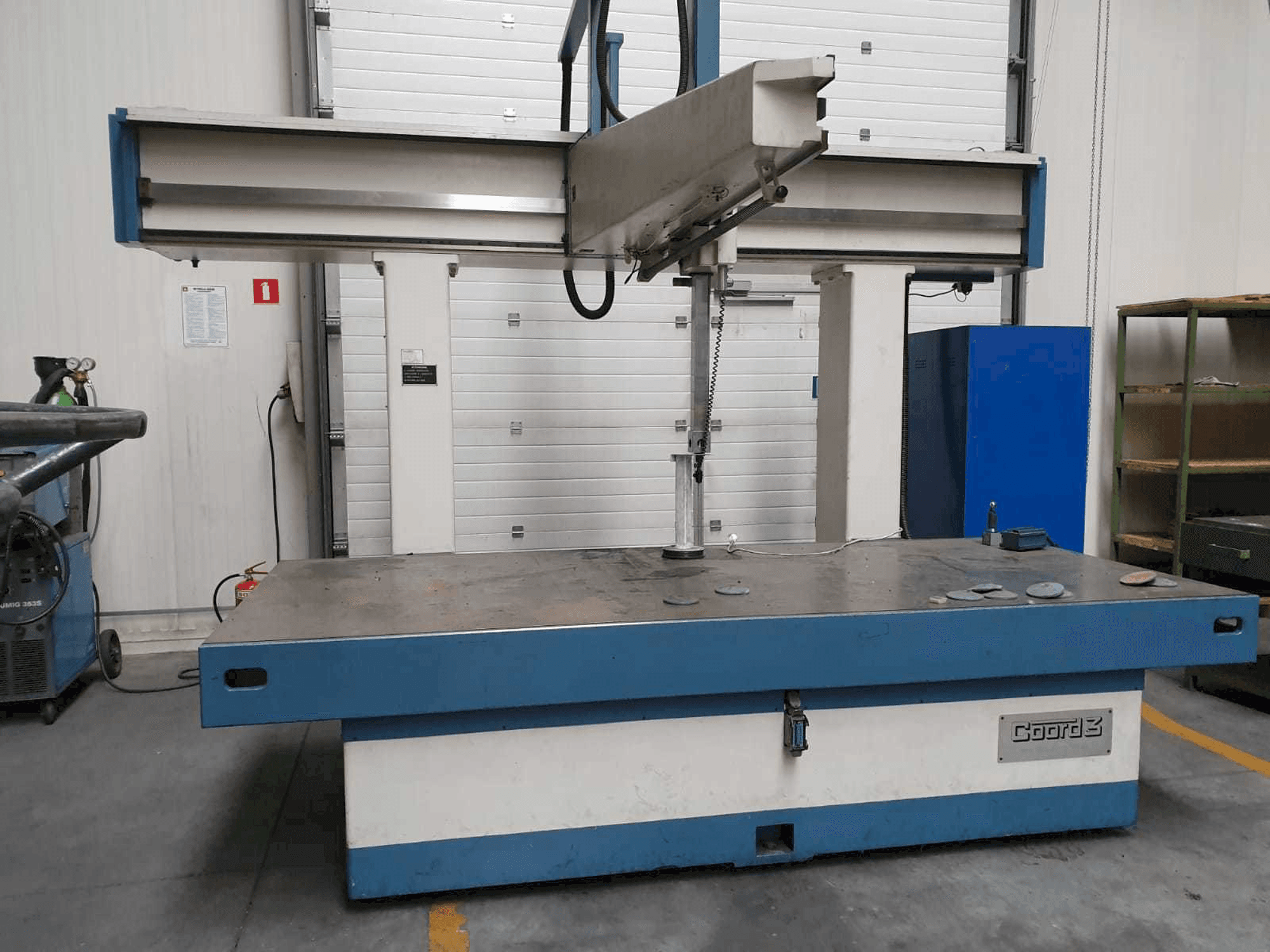 Prikaz stroja Coord3 TR32 sprijeda