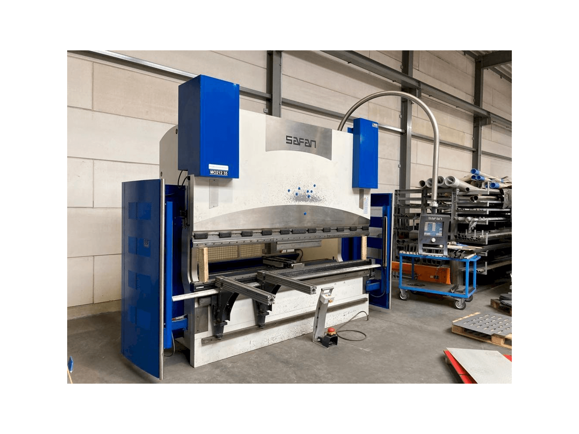 Prikaz stroja Safan CNCL-K 170-3100 TS 2 sprijeda