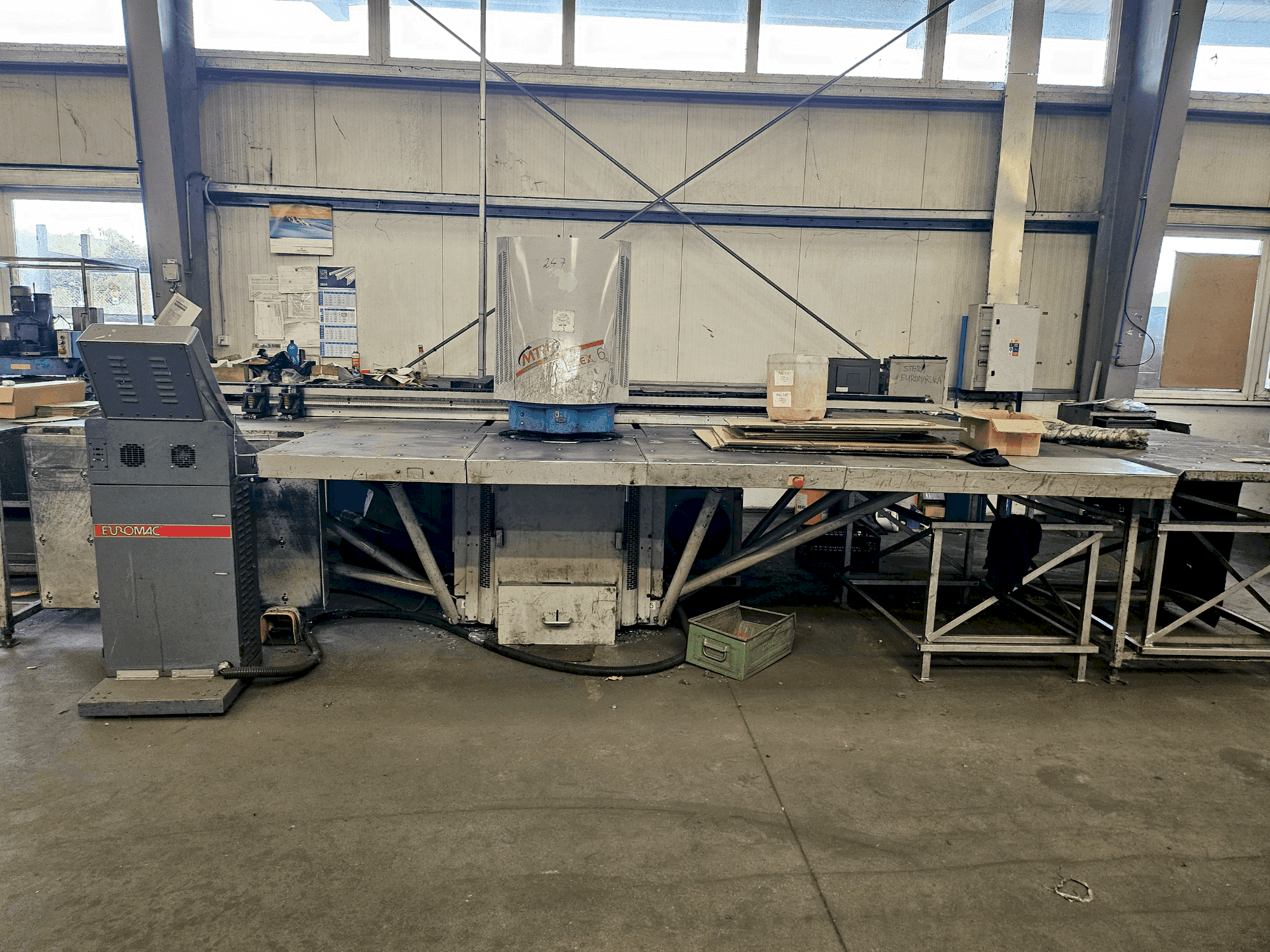 Prikaz stroja Euromac MTX Flex 6 sprijeda