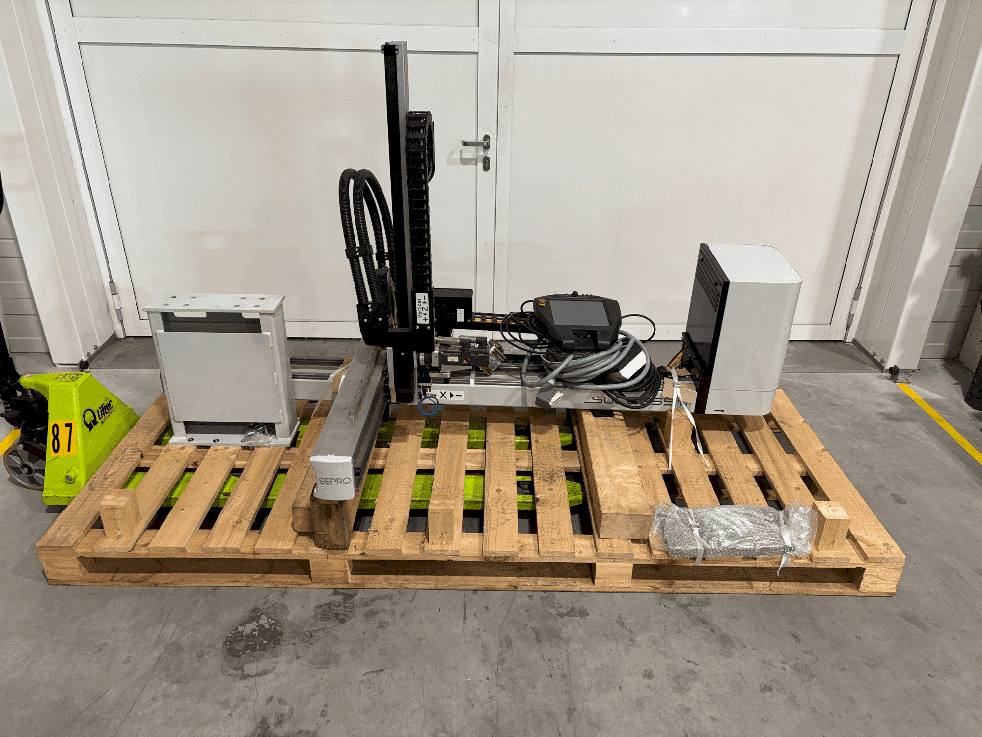 Prikaz stroja Sepro Success 11 sprijeda