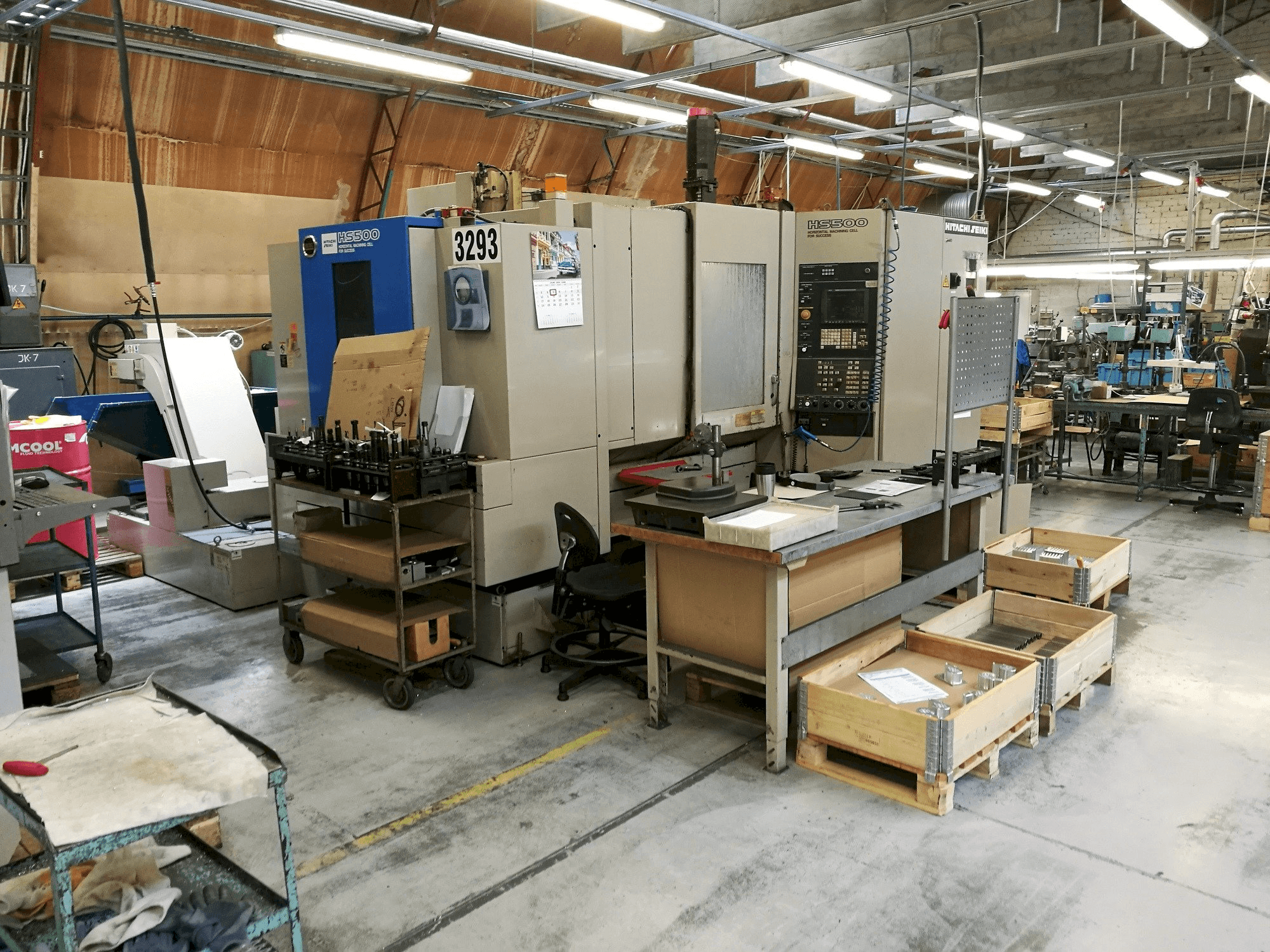 Prikaz stroja HITACHI SEIKI HS 500 sprijeda