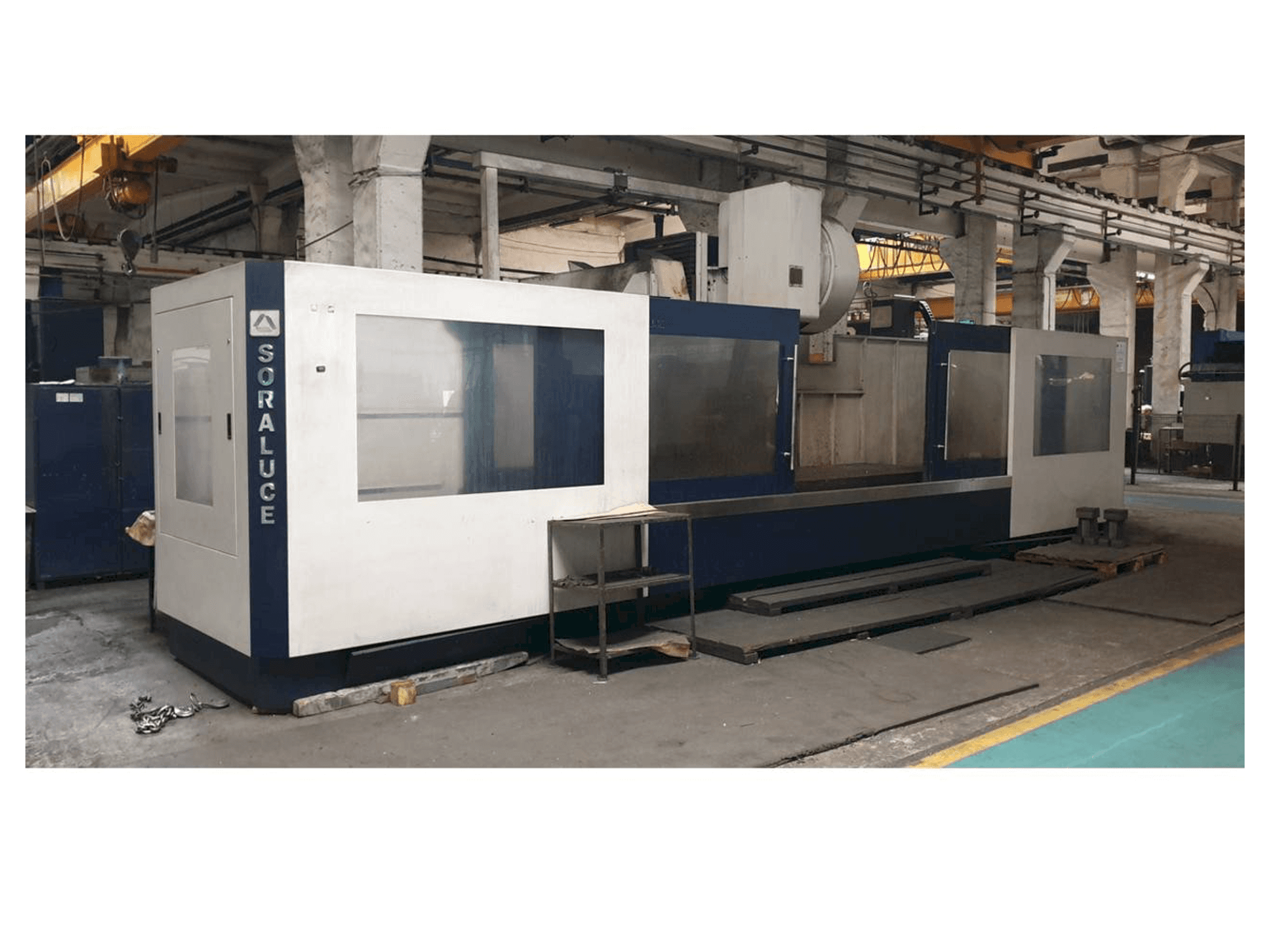 Prikaz stroja Soraluce TA 35 sprijeda