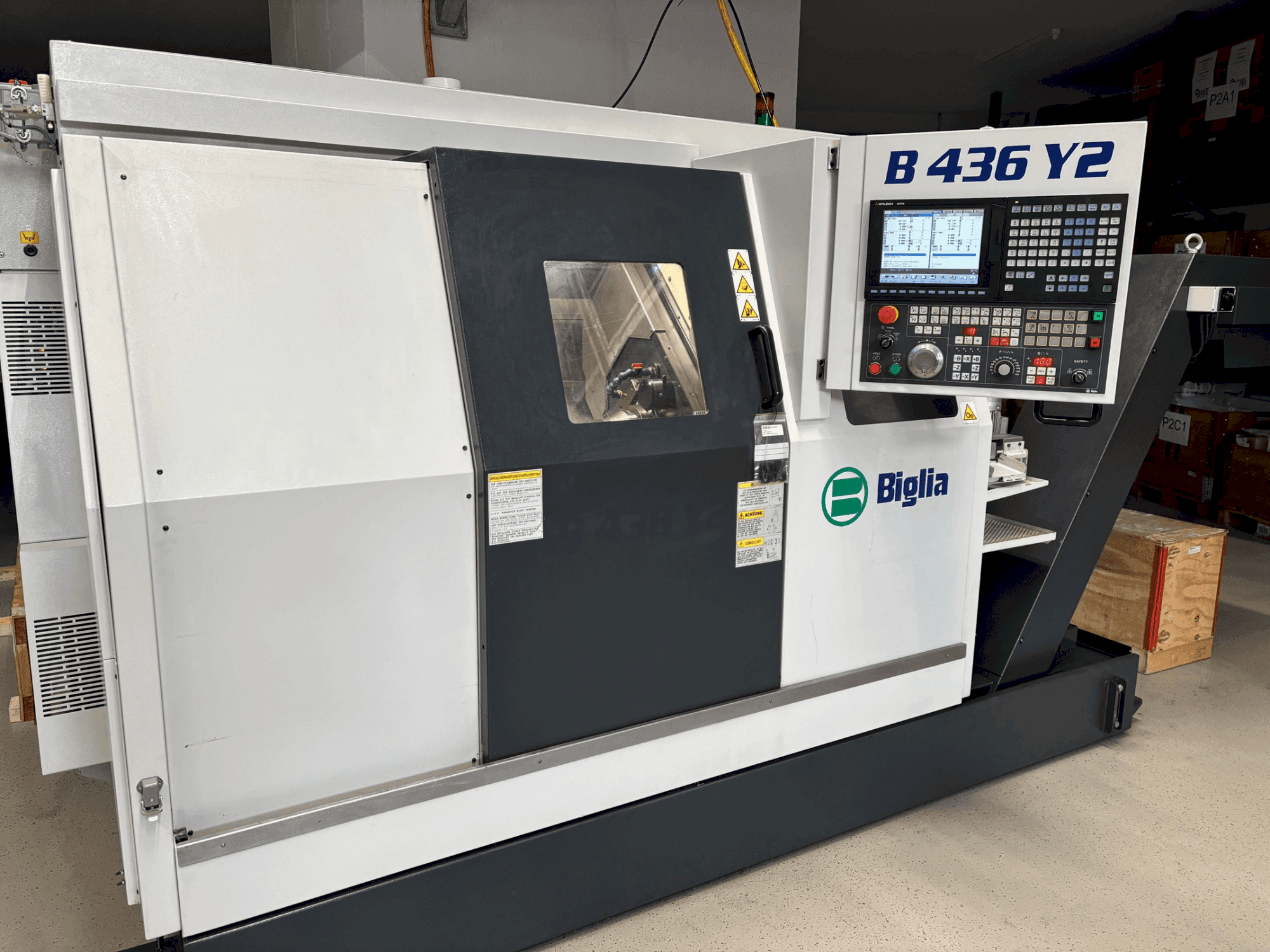 Prikaz stroja Biglia B436Y2 sprijeda