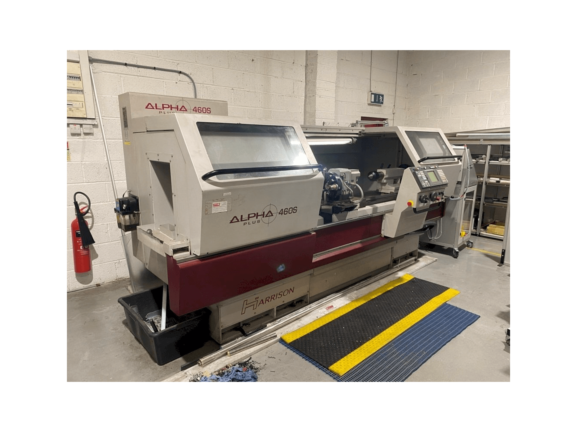 Prikaz stroja Harrison Alpha 460S Plus sprijeda