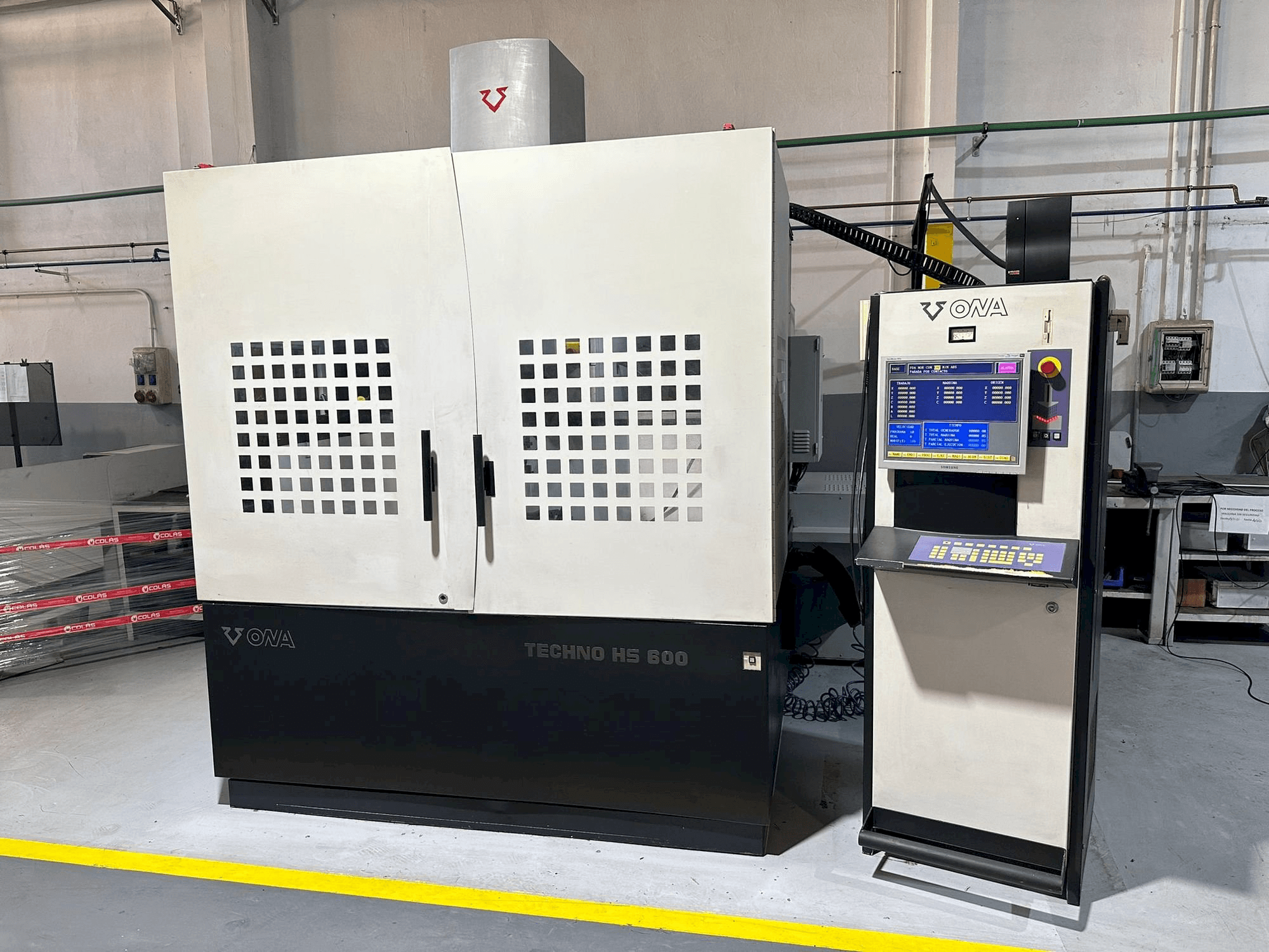 Prikaz stroja ONA HS 600 sprijeda