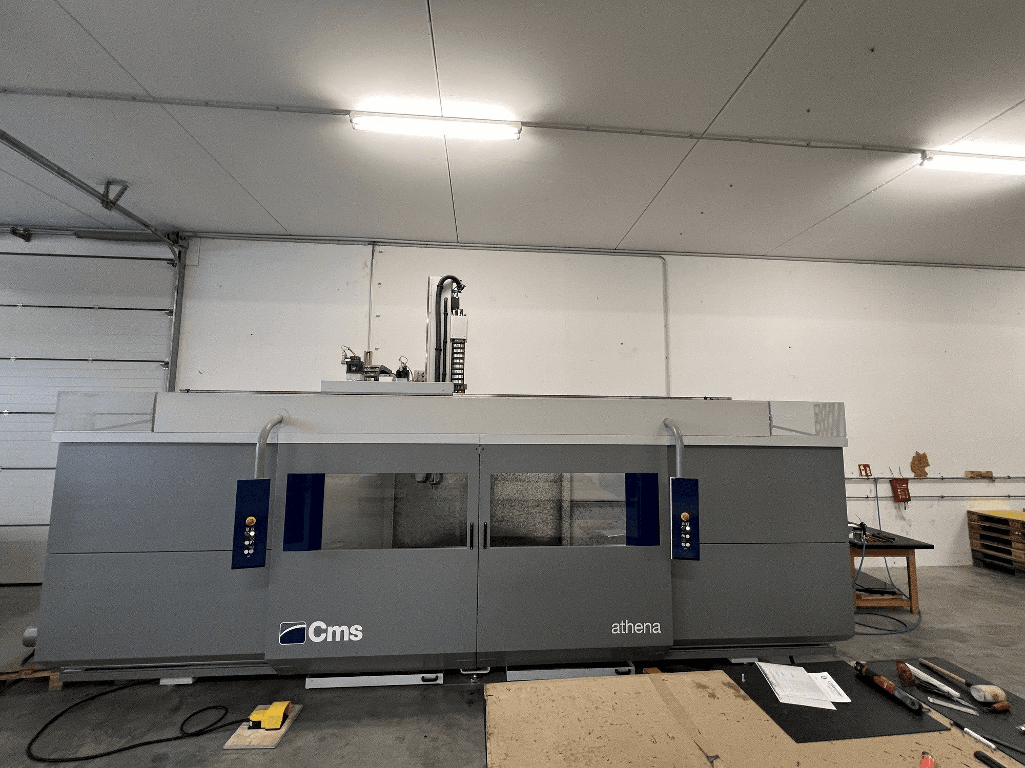 Prikaz stroja CMS Athena A3 OCE sprijeda