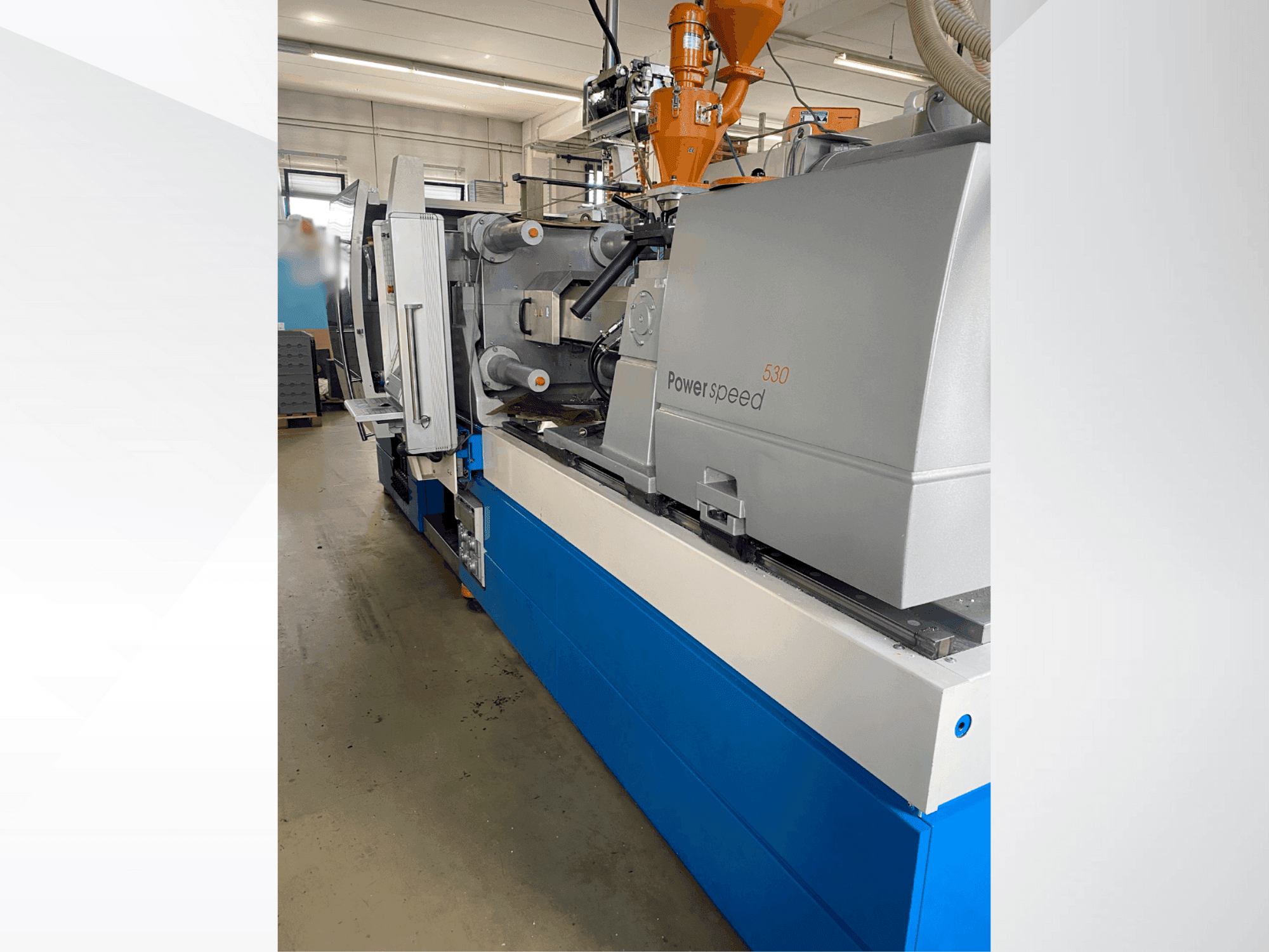 Prikaz stroja Netstal ELION 1200-530 PS sprijeda