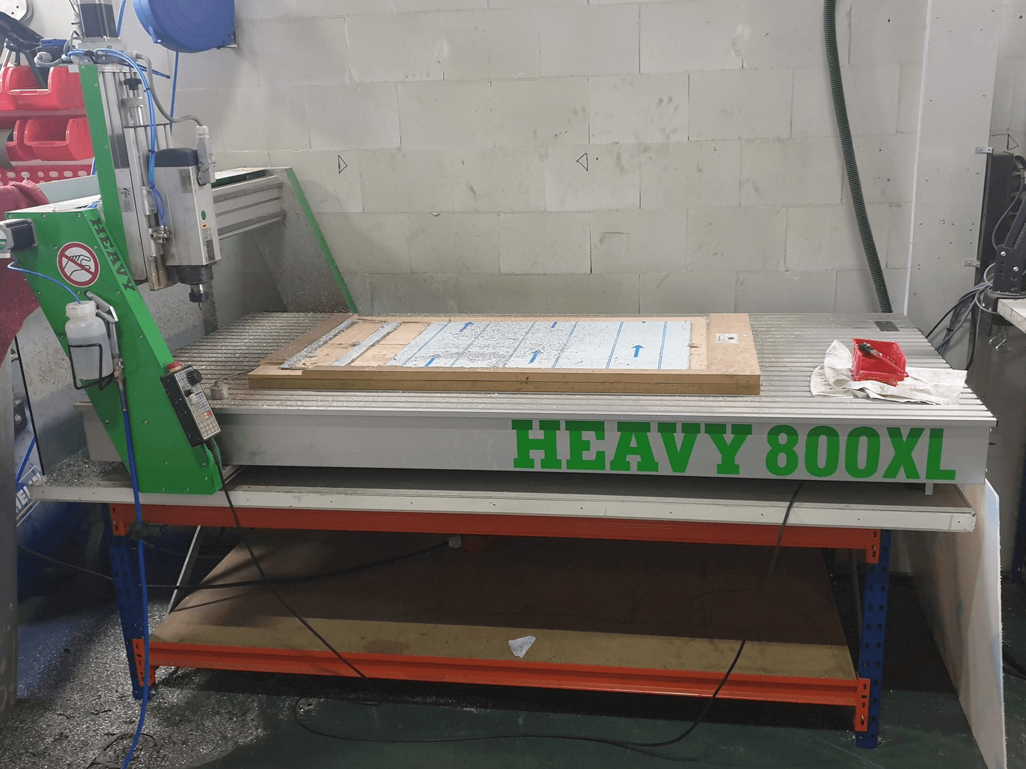 Prikaz stroja EAS HEAVY 800 XL sprijeda