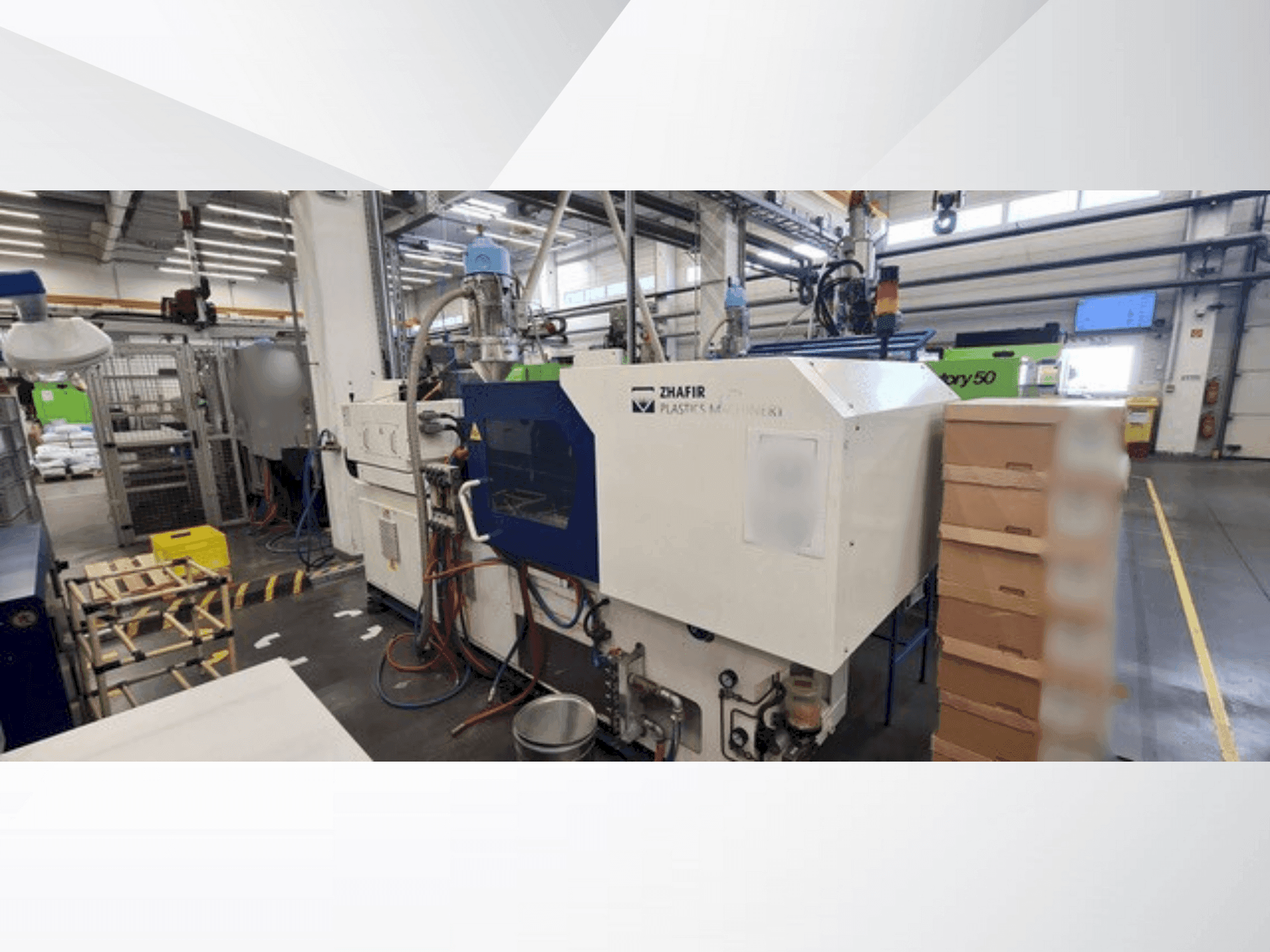 Prikaz stroja Zhafir VE 400/80 sprijeda