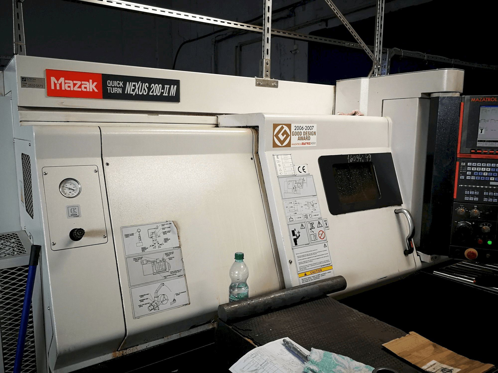 Prikaz stroja Mazak Quick Turn Nexus 250-II M sprijeda