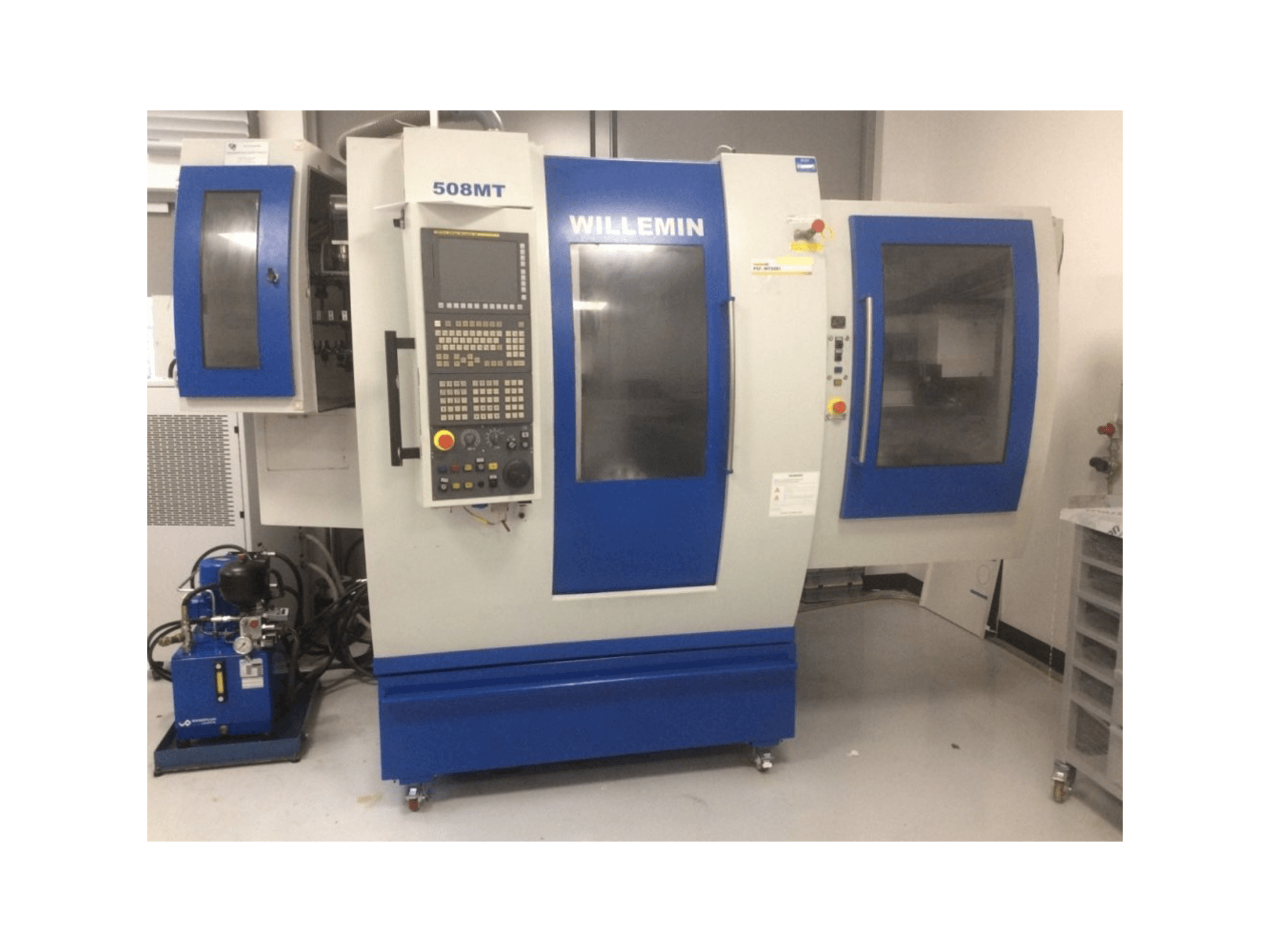 Prikaz stroja Willemin W 508MT sprijeda