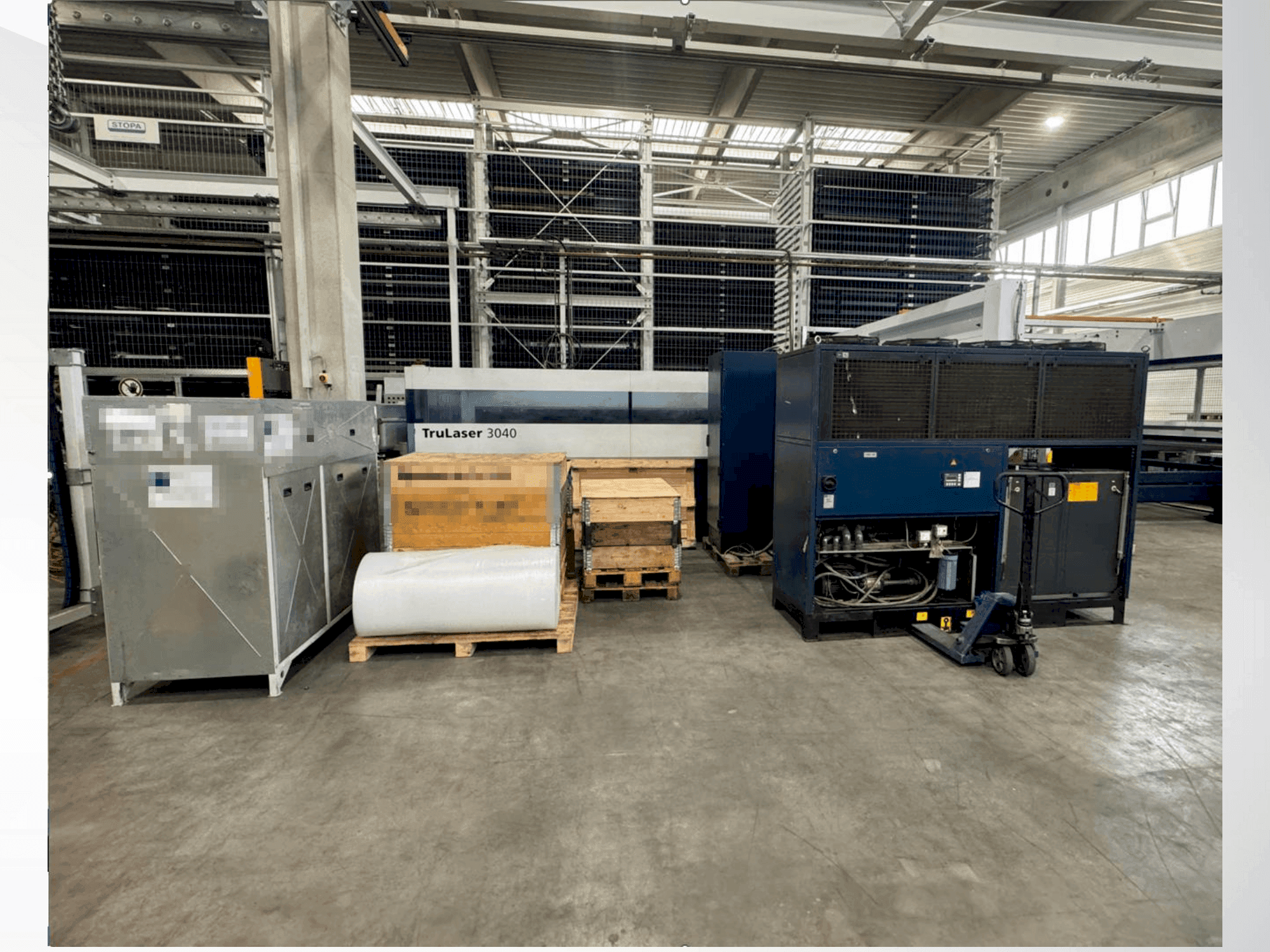 Prikaz stroja TRUMPF TruLaser 3040 sprijeda