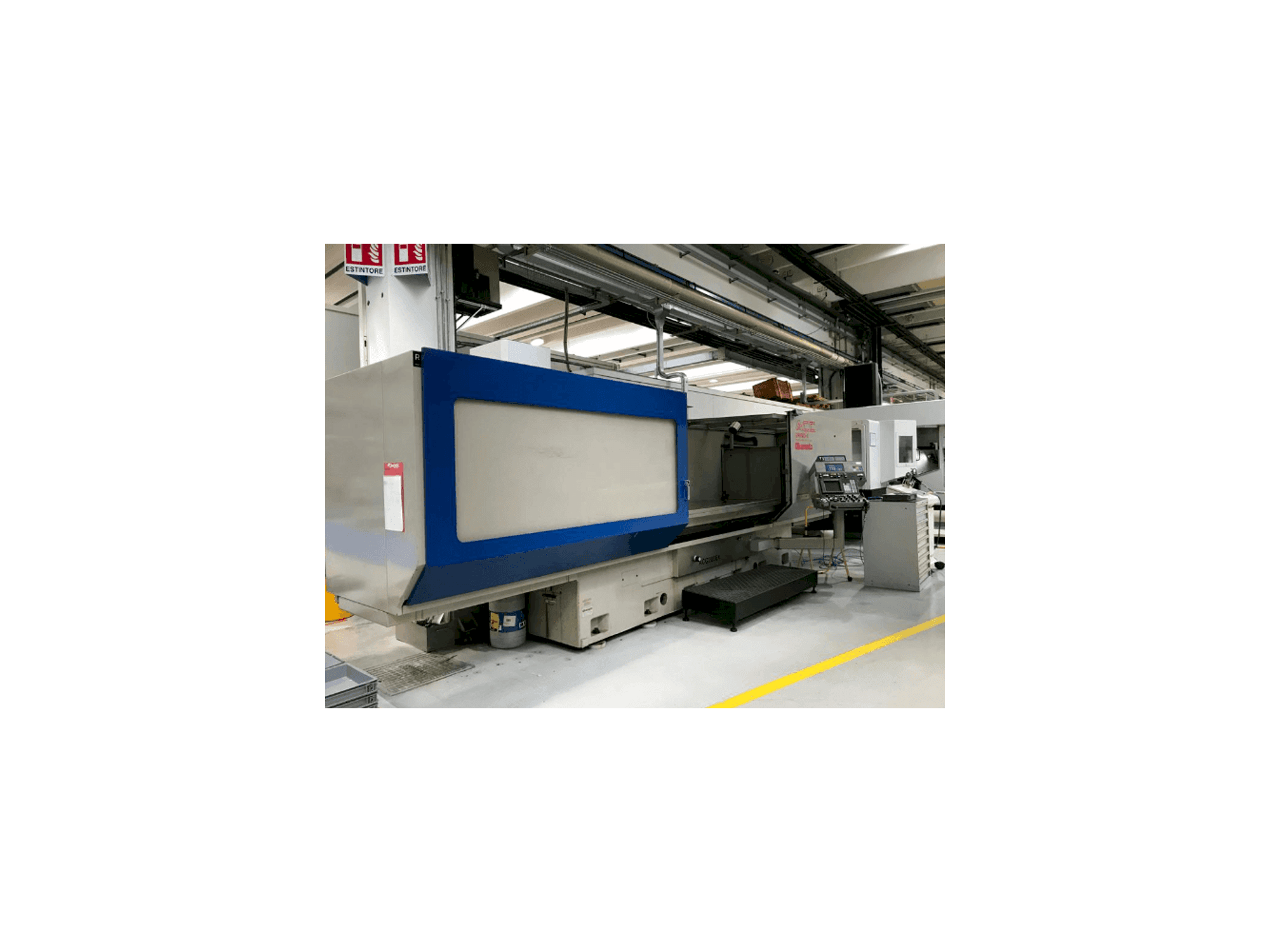 Prikaz lijeve strane stroja OKAMOTO ACC 208ex