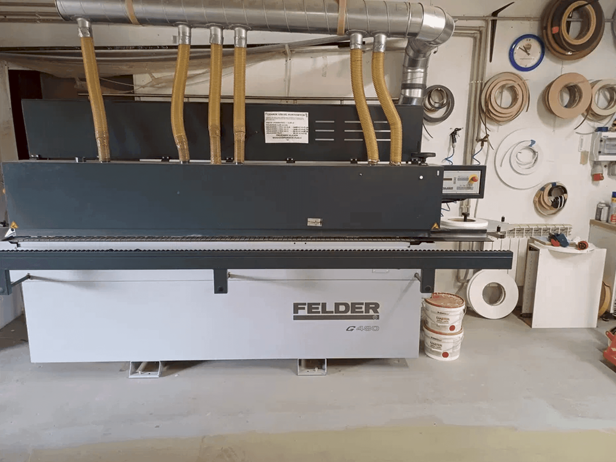 Prikaz stroja FELDER G480 sprijeda