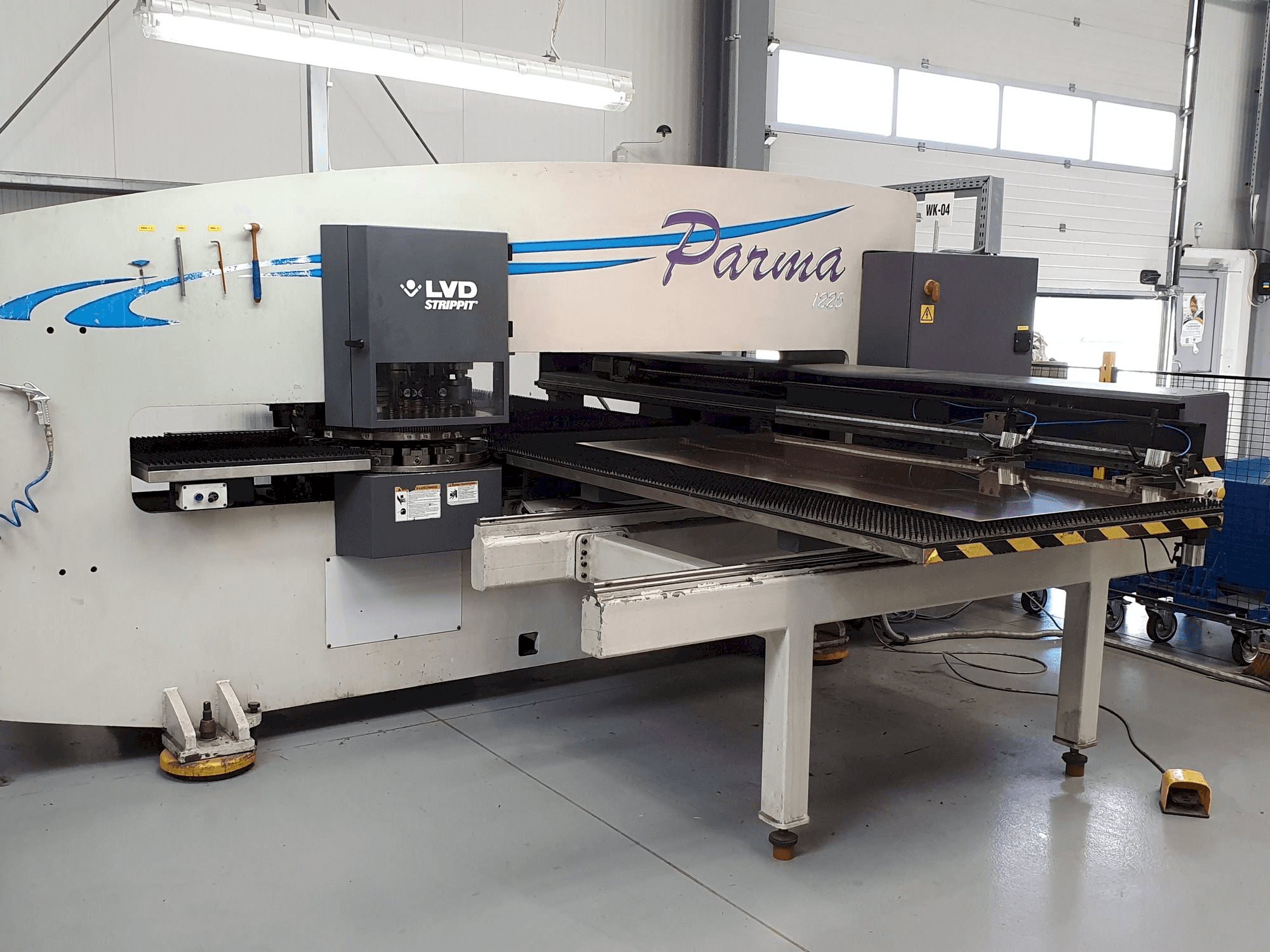 Prikaz stroja LVD PARMA 1225 TK sprijeda