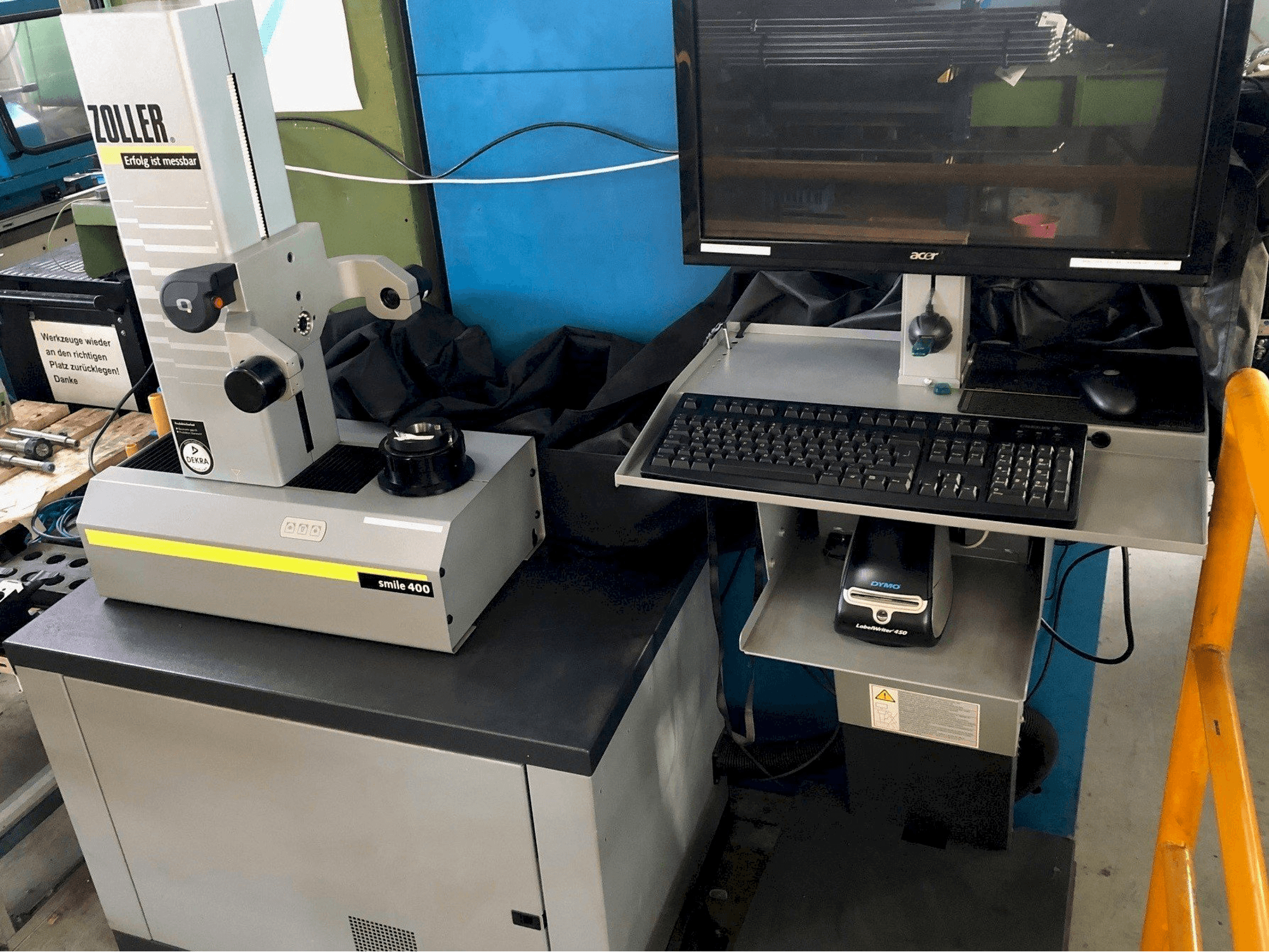 Prikaz stroja Zoller smile 400 sprijeda