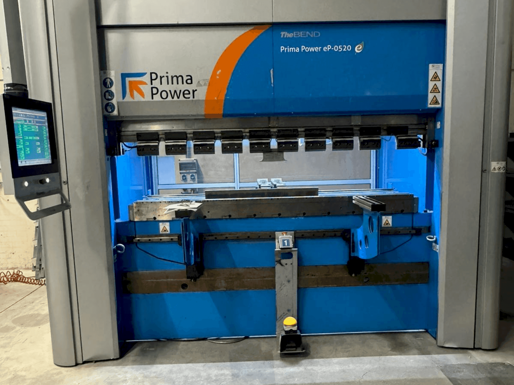 Prikaz stroja Prima Power eP-0520 sprijeda