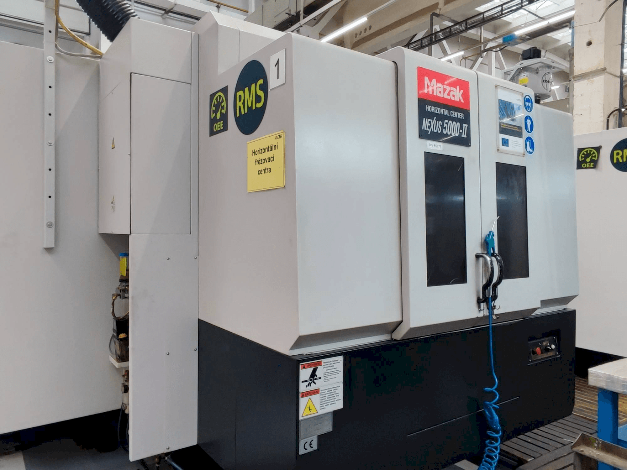 Prikaz stroja Mazak HCN 5000-II slijeva