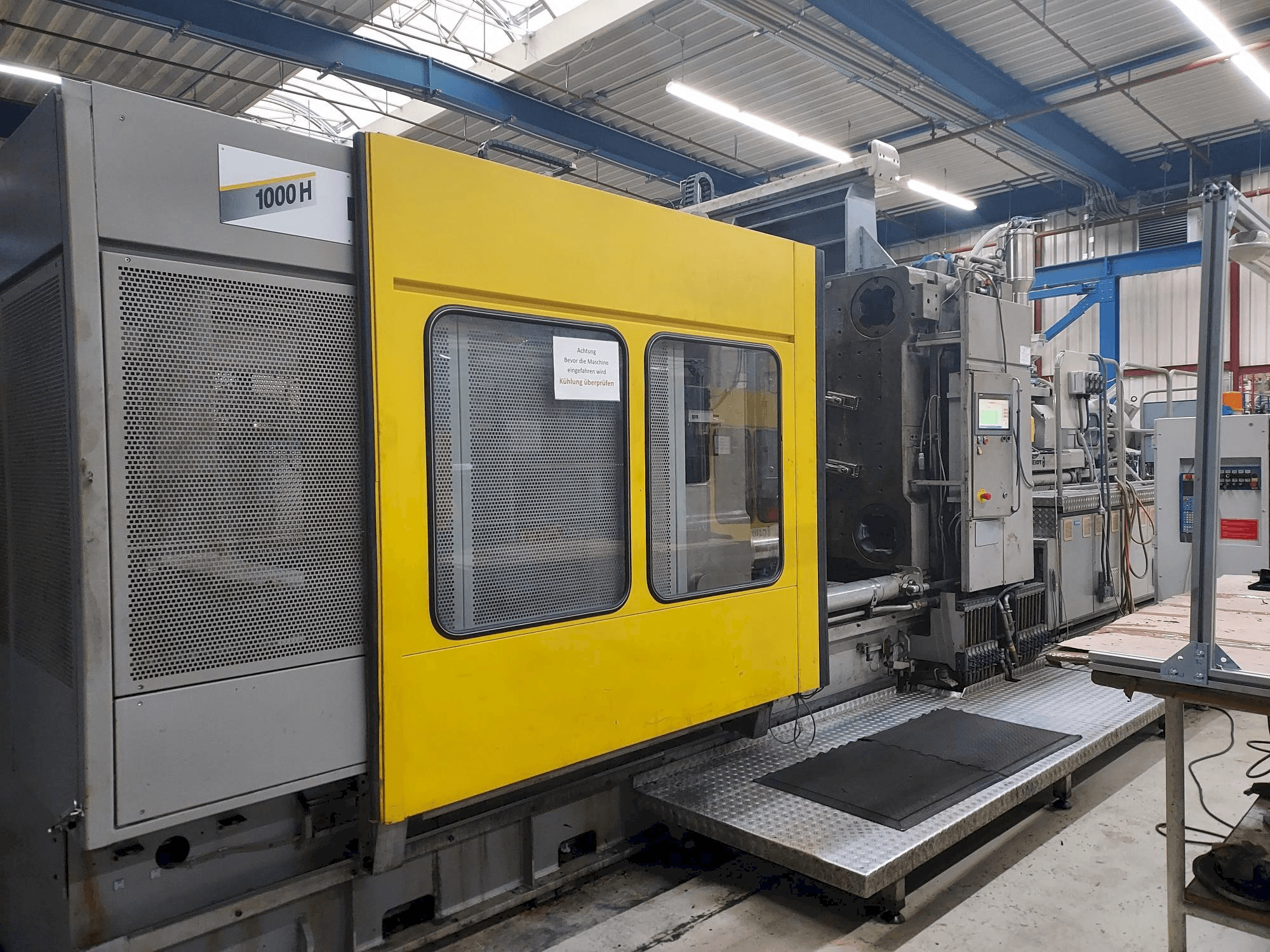 Prikaz stroja Hemscheidt 1000 sprijeda