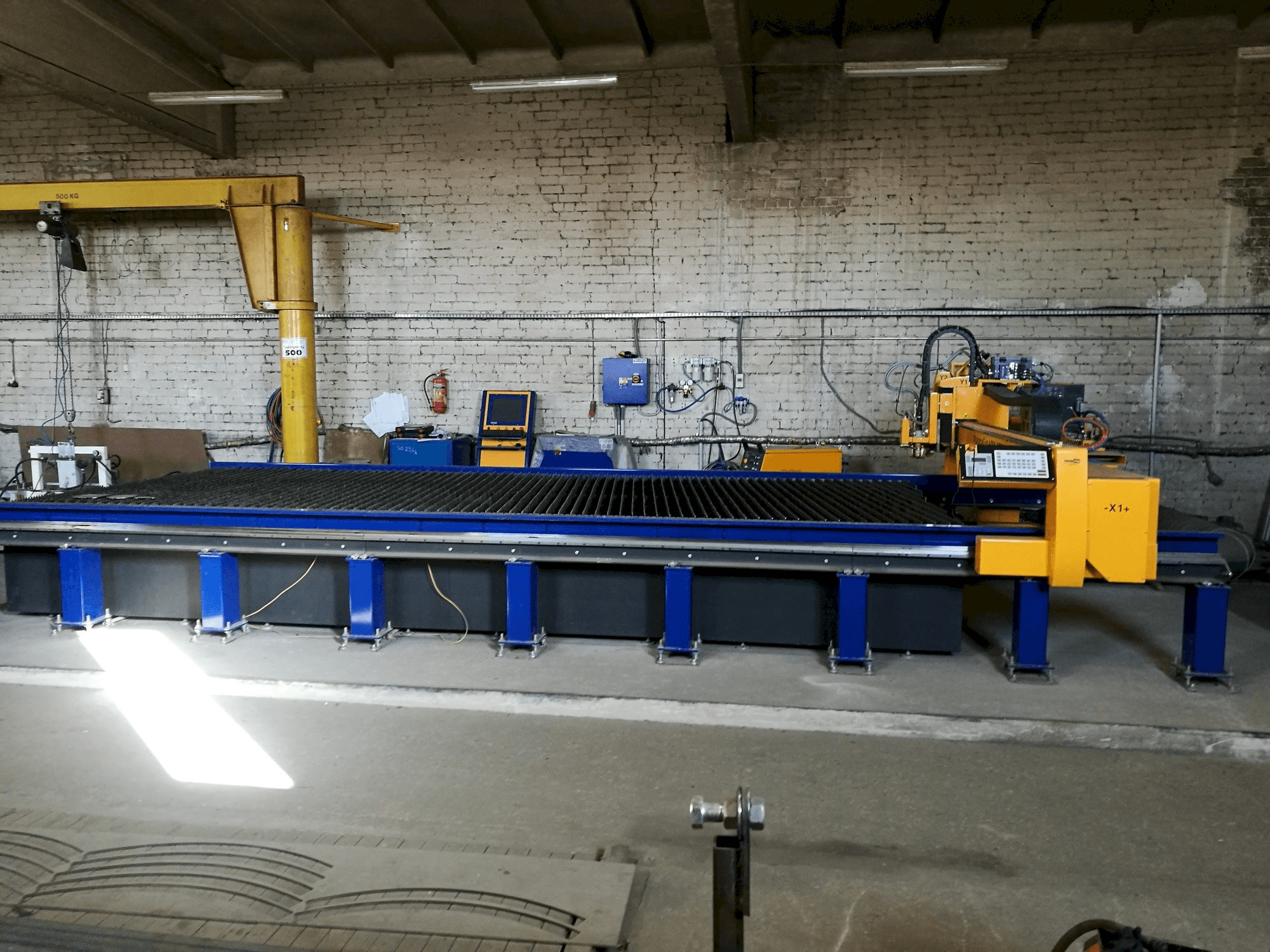 Prikaz stroja MicroStep PlasmaCut 6001.25PG sprijeda