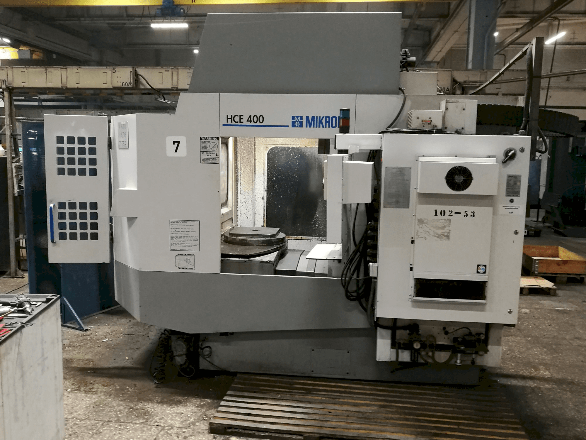 Prikaz stroja HAAS HS-1 sprijeda