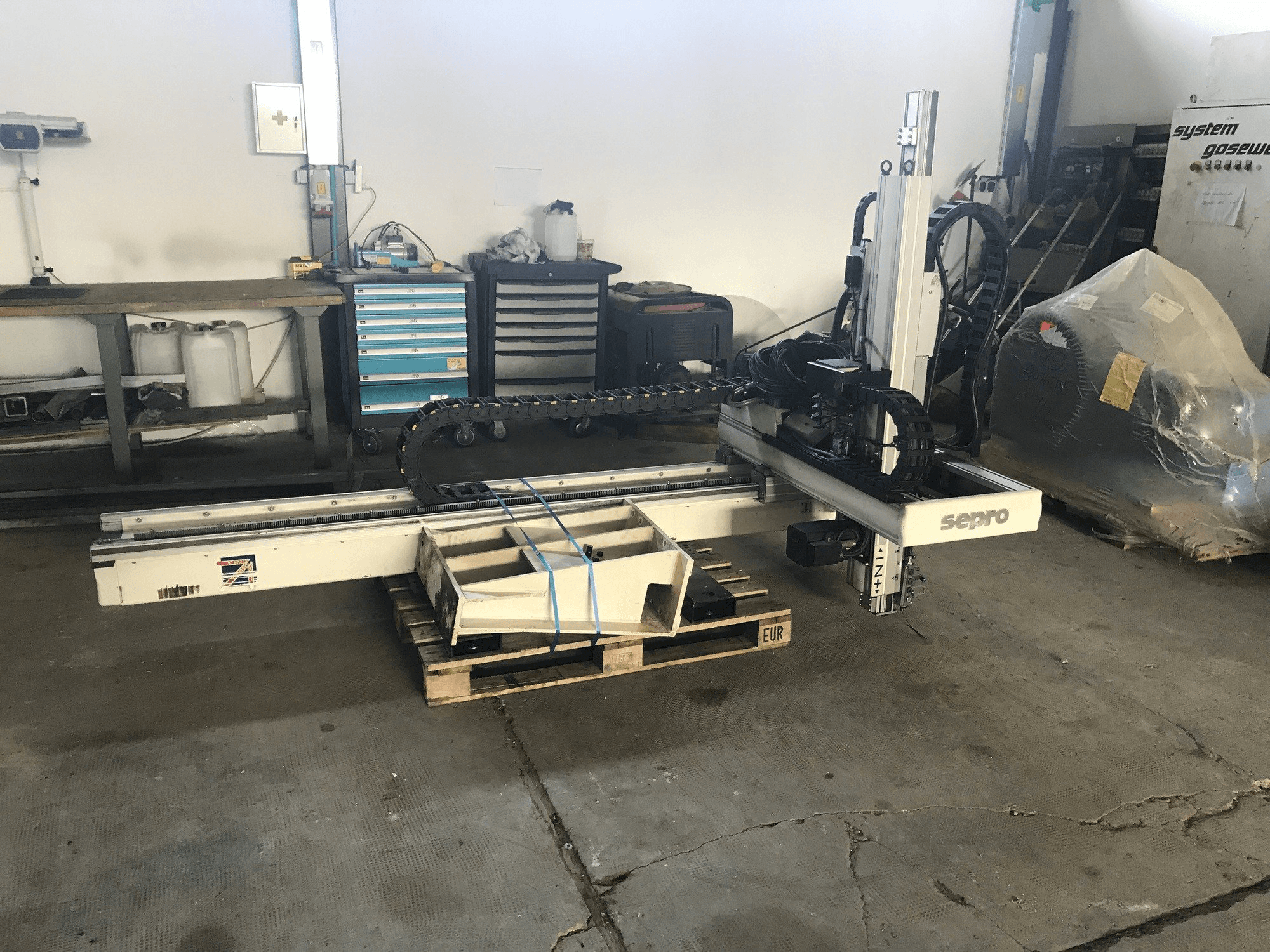 Prikaz stroja Sepro 3021 BZ sprijeda