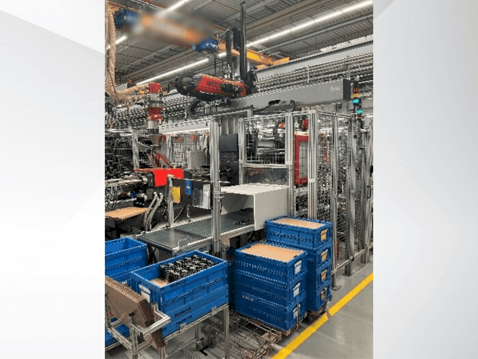 Prikaz stroja Arburg Allrounder 470 S 1300-350 (2004) sprijeda