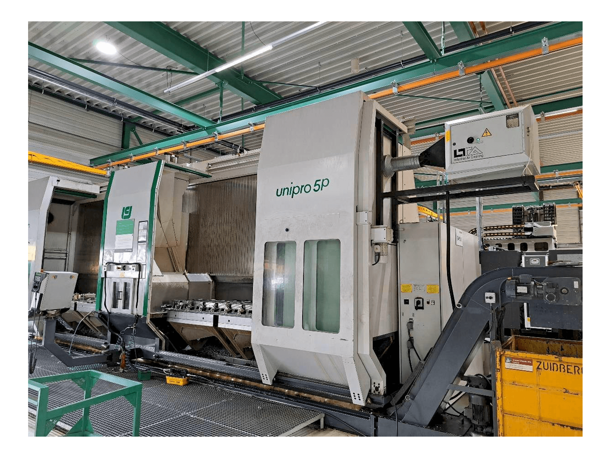 Prikaz stroja Unisign Unipro 5P sprijeda
