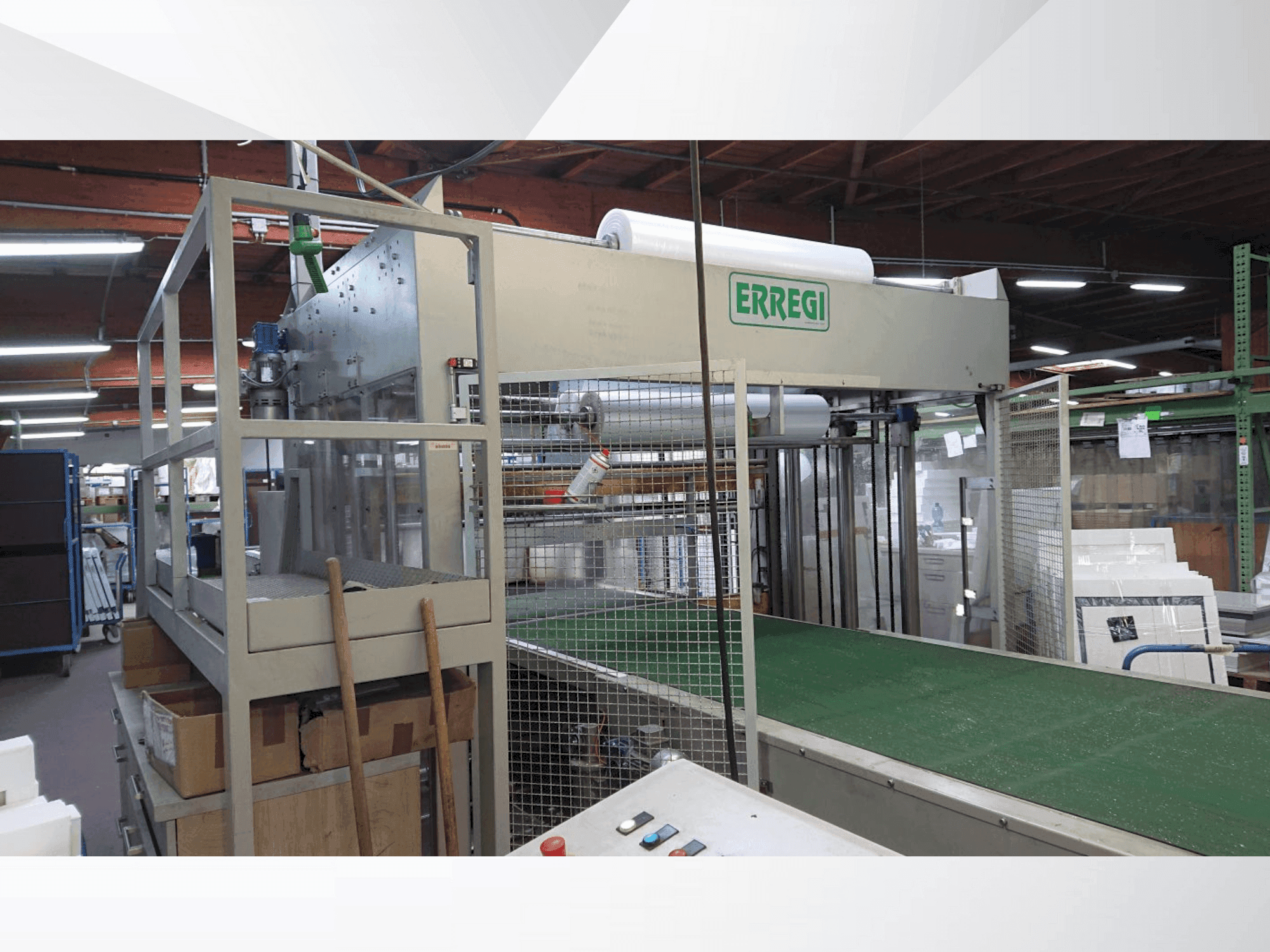 Prikaz stroja ERREGI LINE ERREGI sprijeda