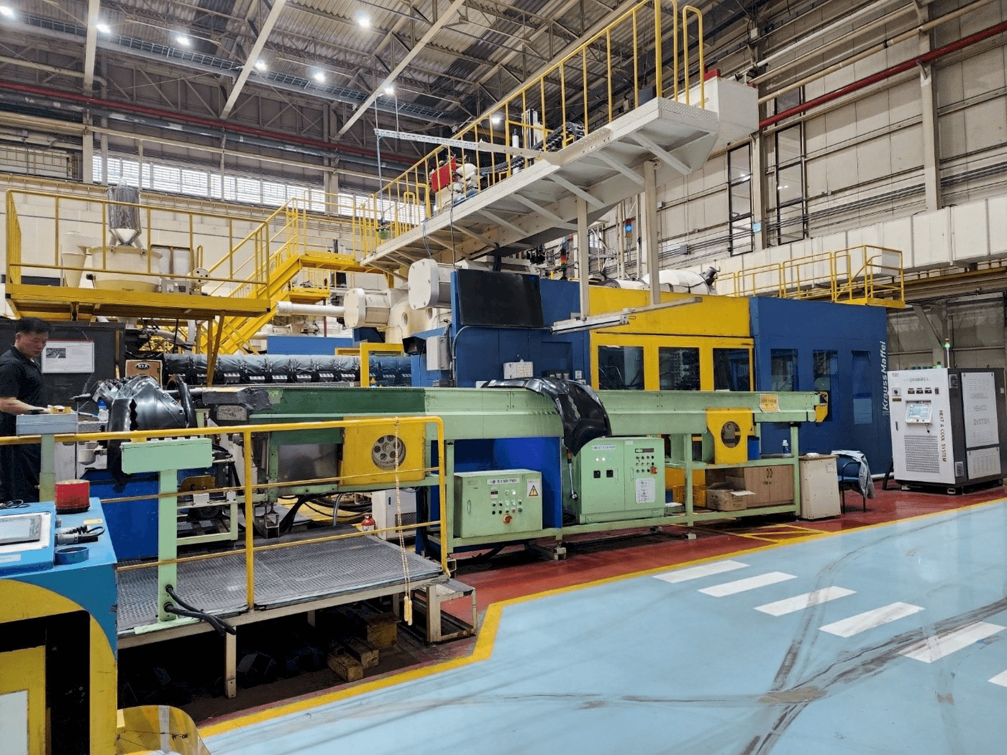 Prikaz stroja Krauss Maffei 3200-24500 sprijeda