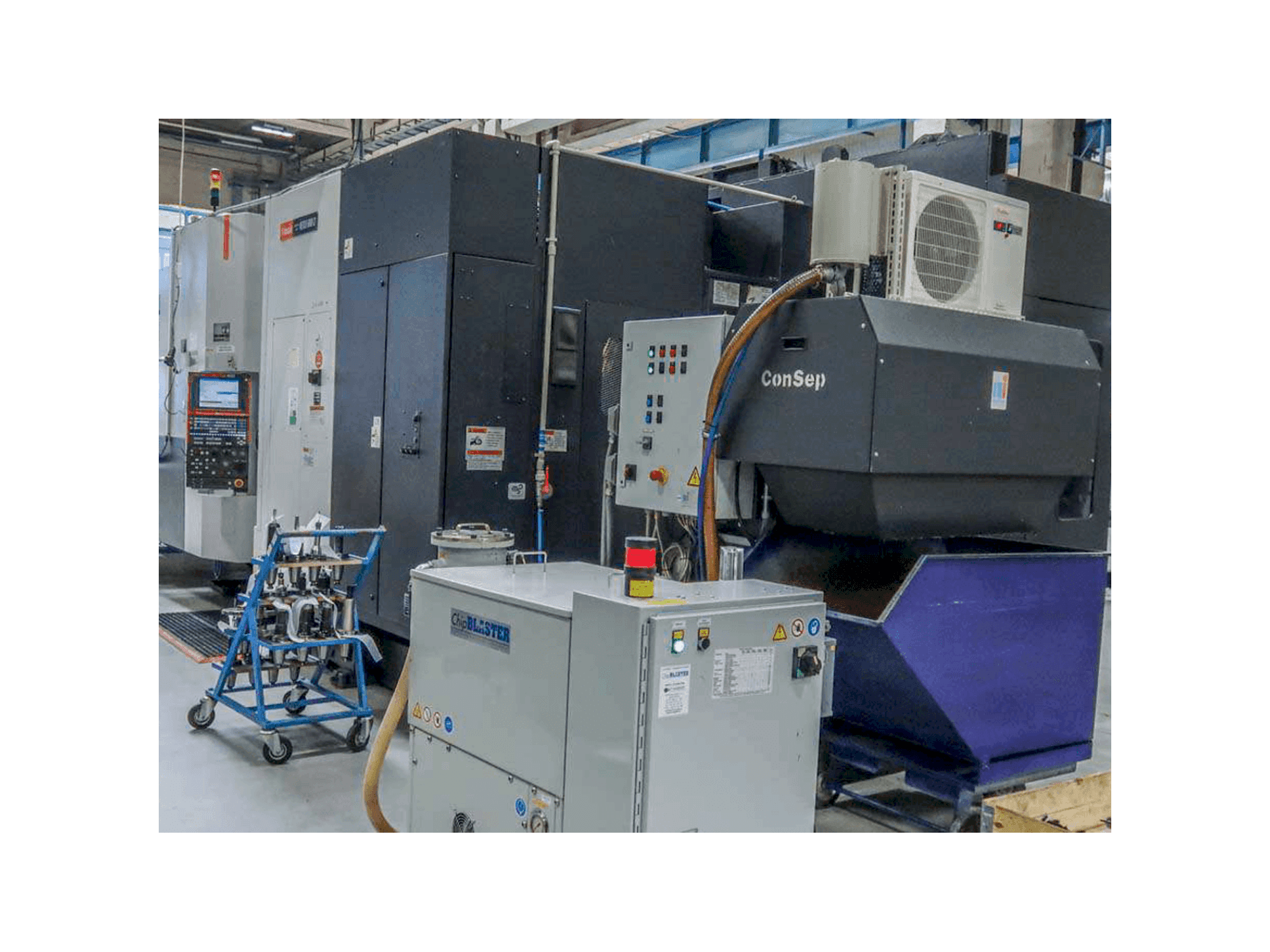 Prikaz stroja Mazak NEXUS HCN 6000 II sprijeda