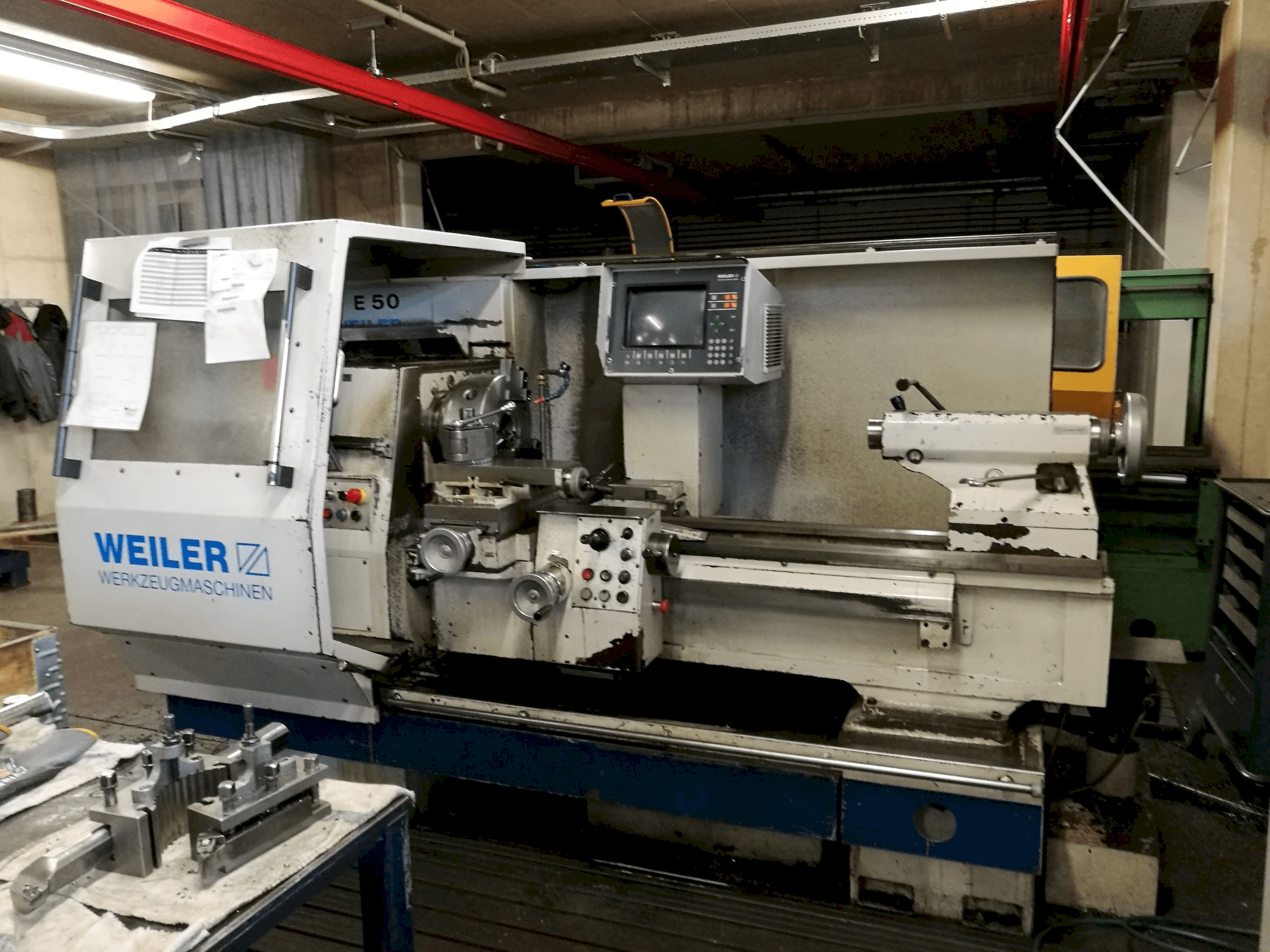 Prikaz stroja Weiler E50/1 sprijeda