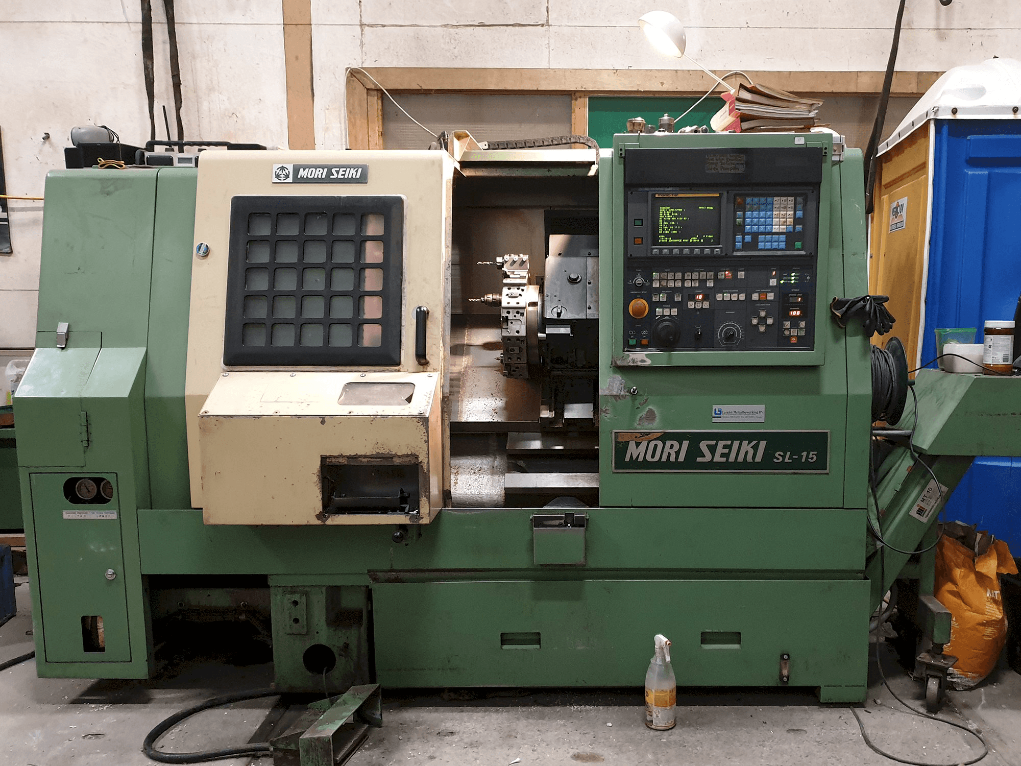Prikaz stroja MORI SEIKI SL-15 sprijeda