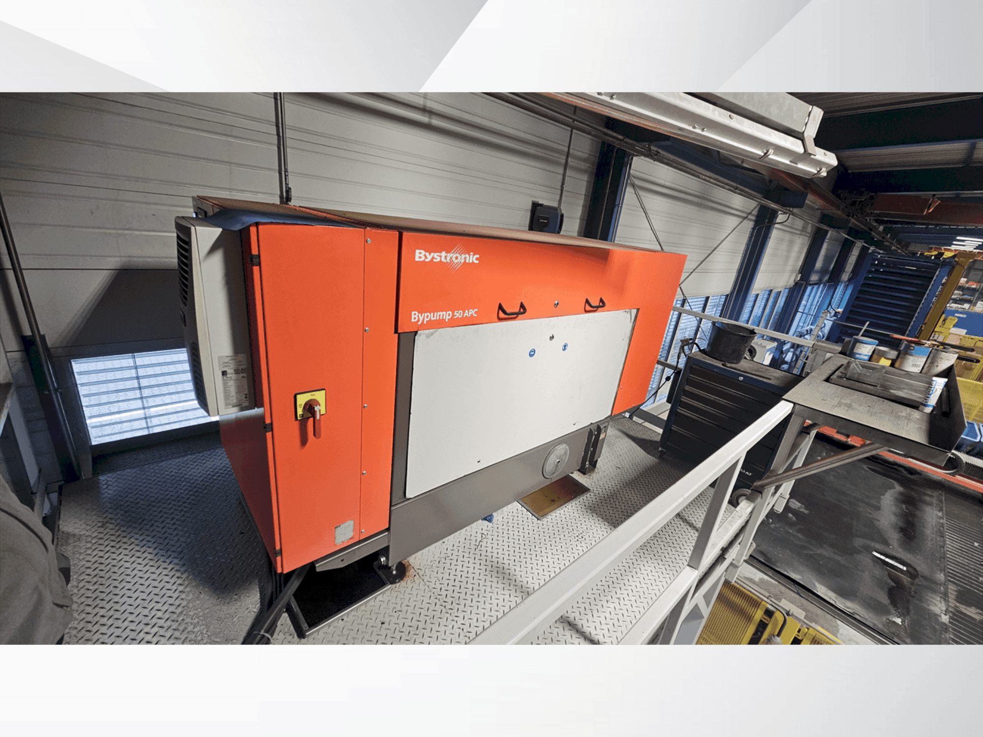 Prikaz stroja Bystronic Byjet 6030L sprijeda