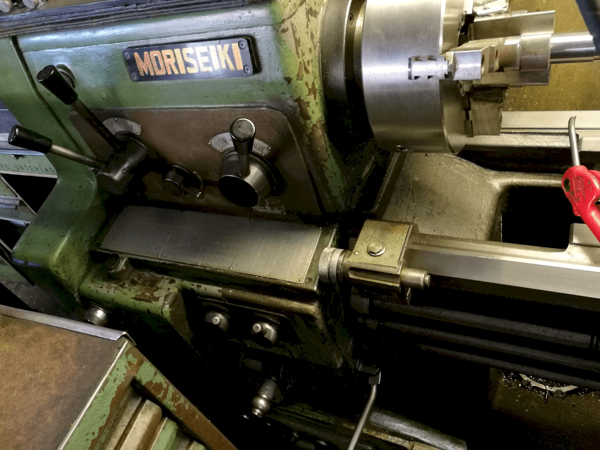 Detalj stroja MORI SEIKI MS 1250