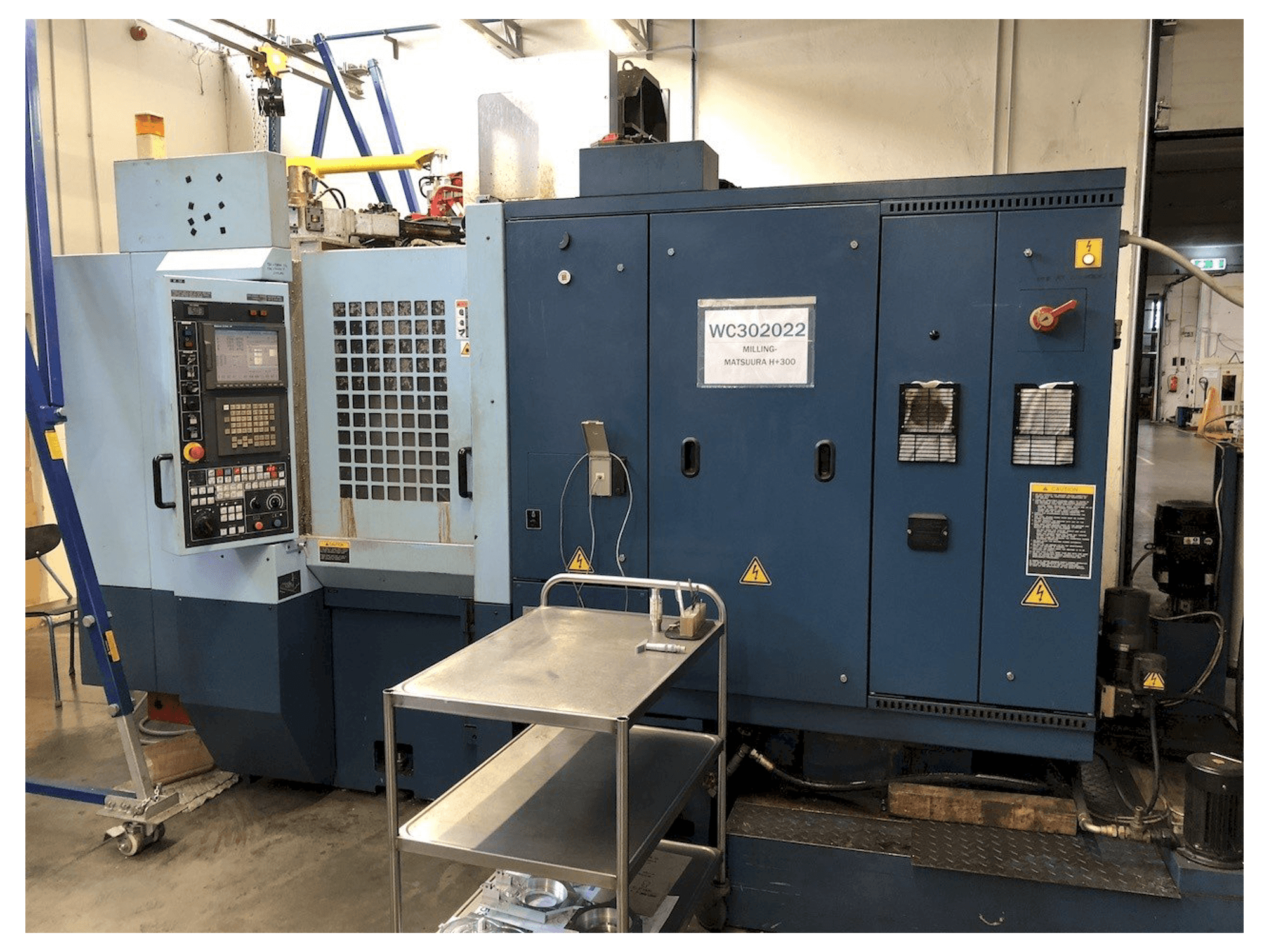 Prikaz stroja Matsuura H Plus-300 sprijeda